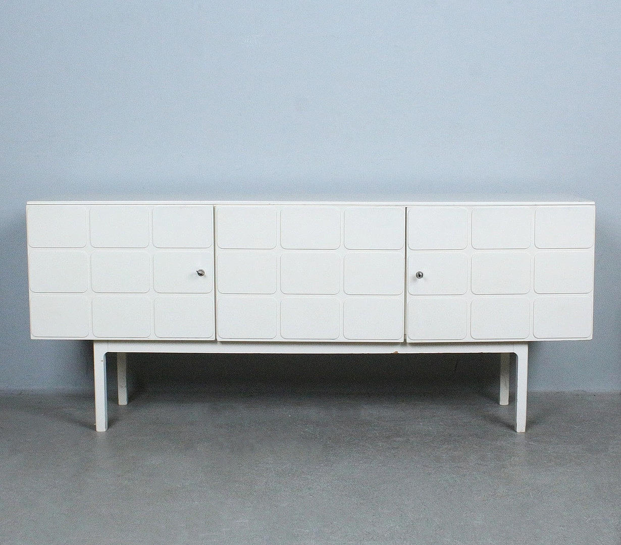 sideboard with geometric design, 1970s.