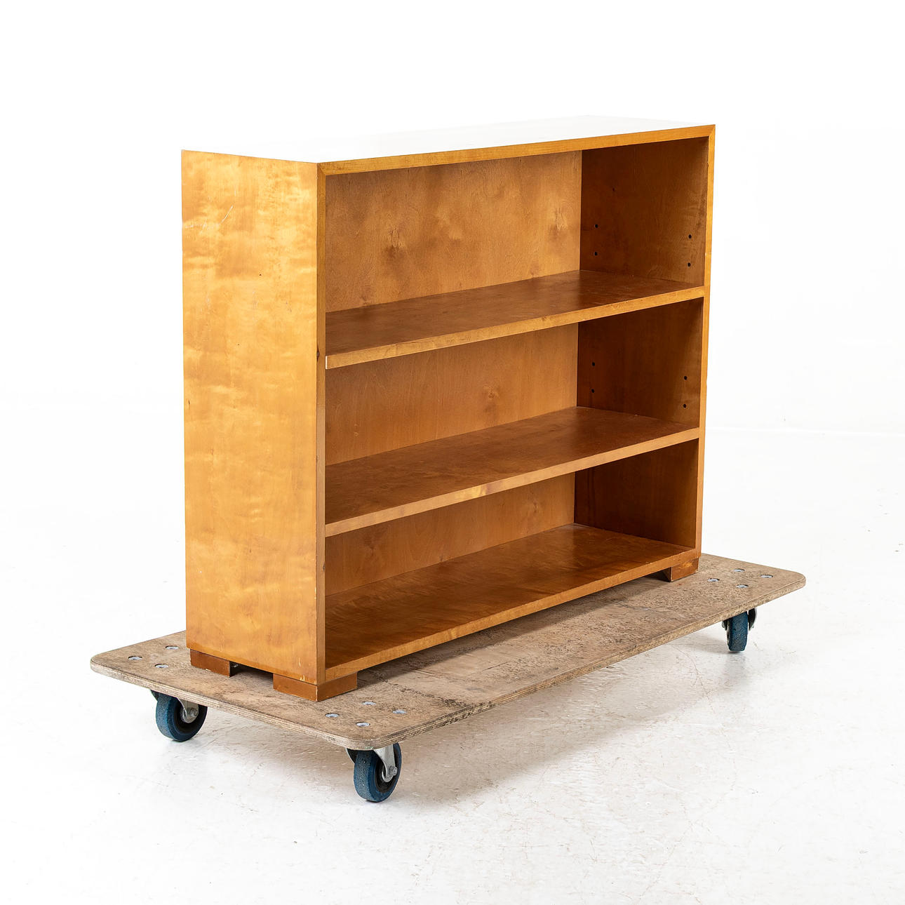 A bookcase, birch, 1930s/40s.