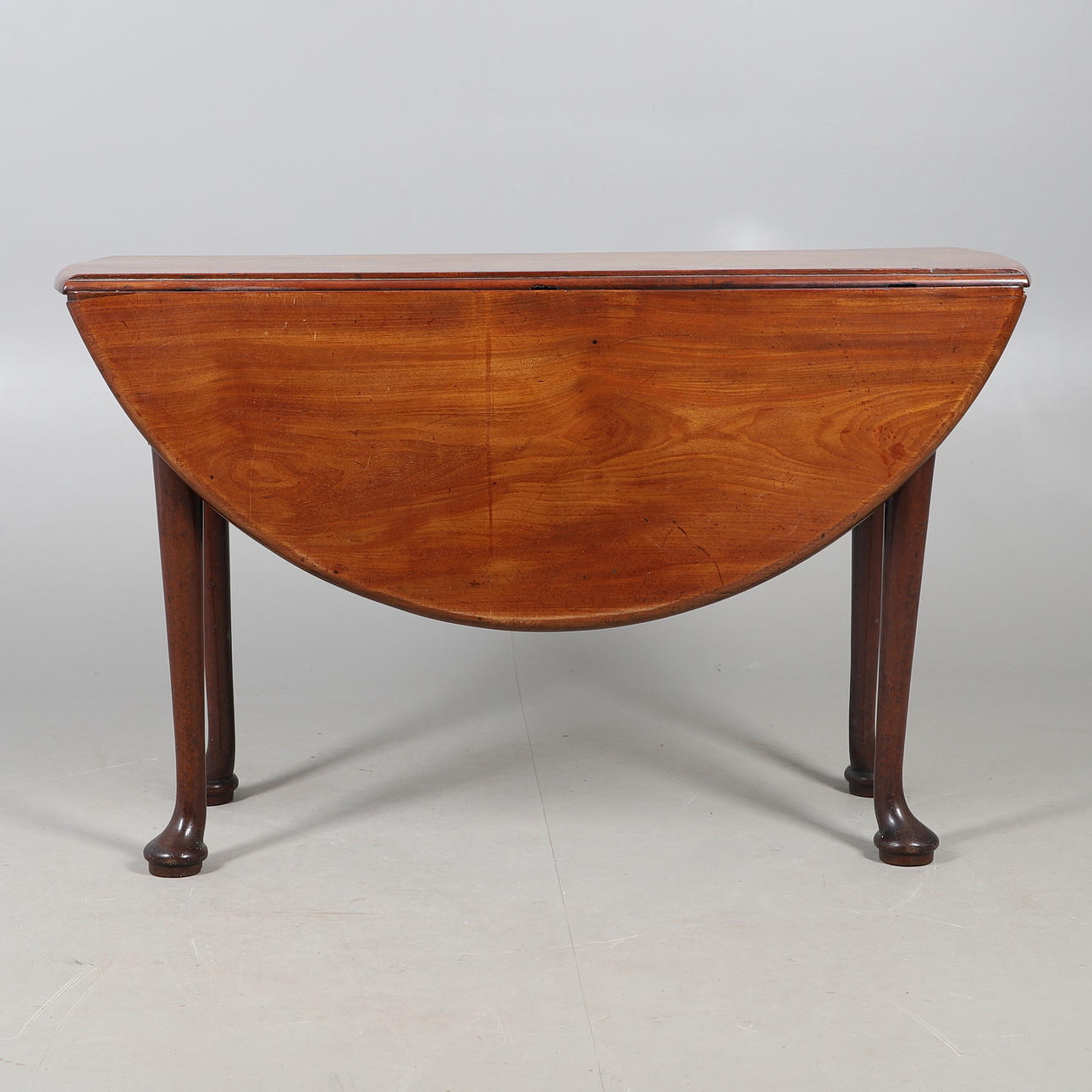A GEORGE II RED WALNUT TWO-FLAP DINING TABLE. Furniture - Tables ...