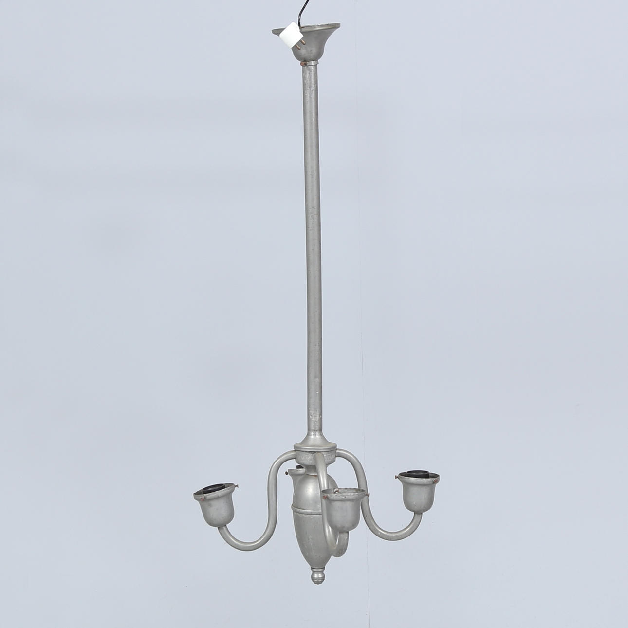 A pewter ceiling lamp, Swedish Grace, 1920/30's.