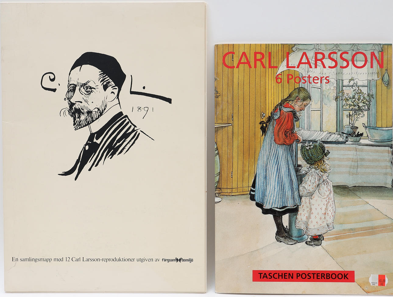 CARL LARSSON. Graphics folders 2pcs.