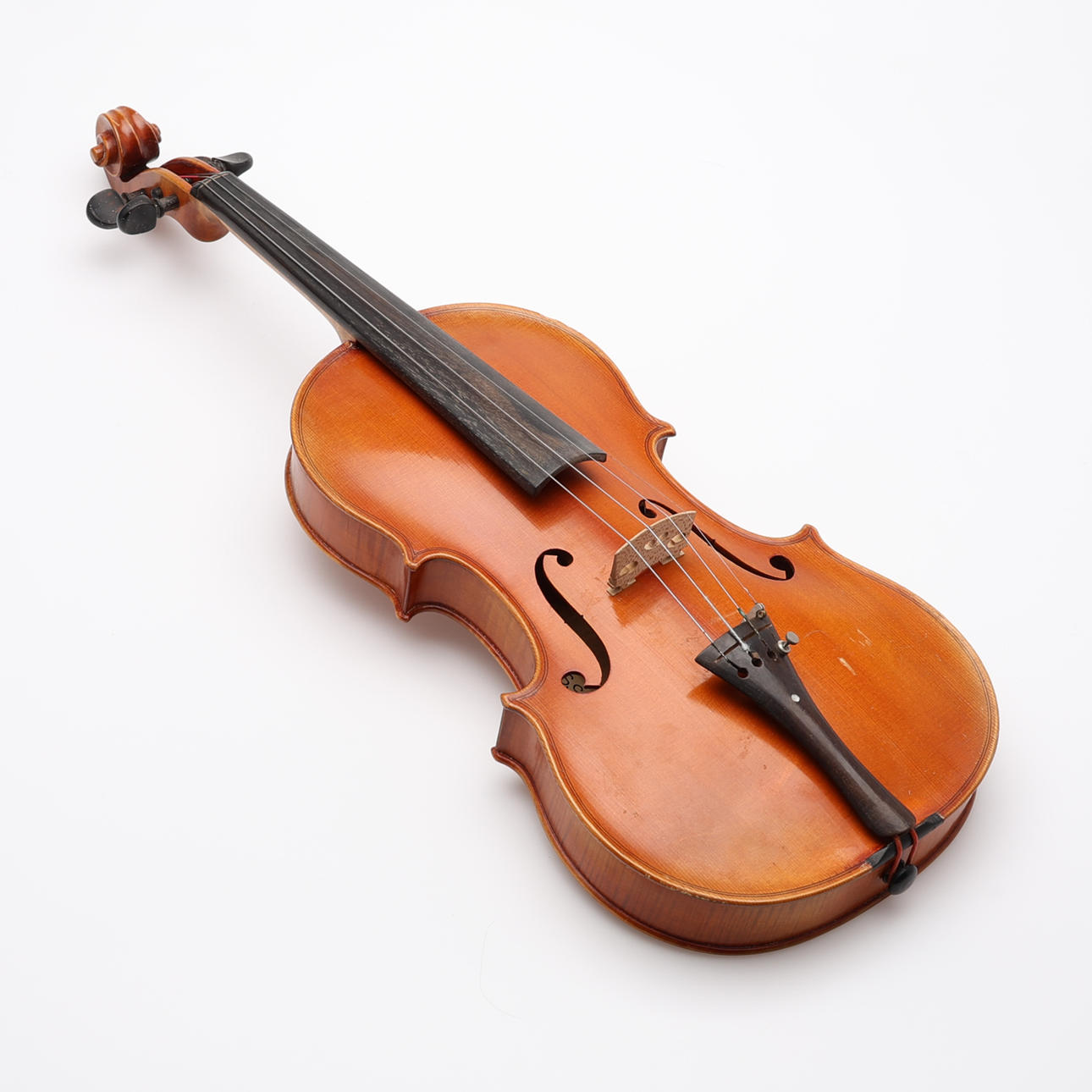 VIOLIN WITH CASE, LABEL MARKED VOSS.