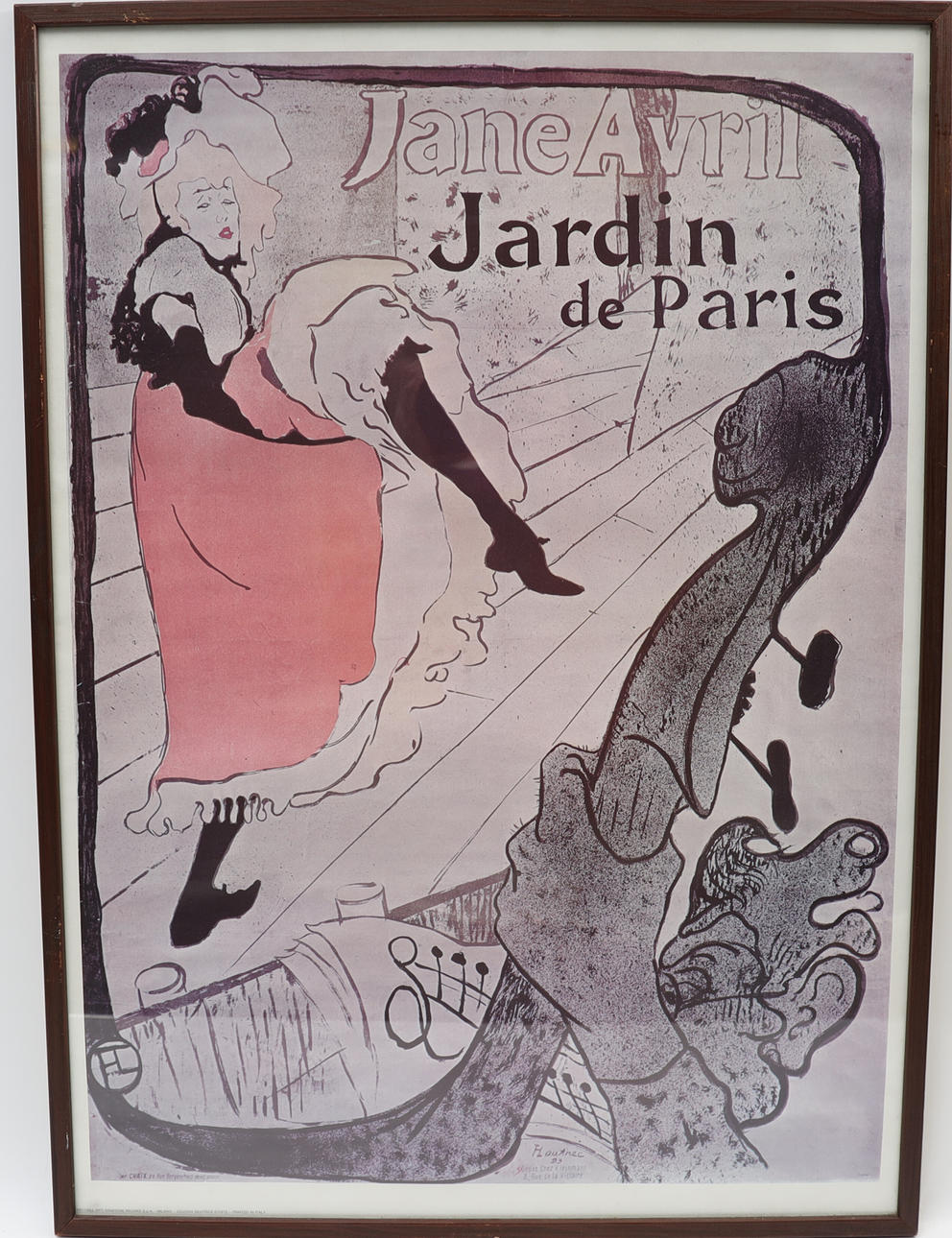 POSTER,, Jane Avril, Italy.