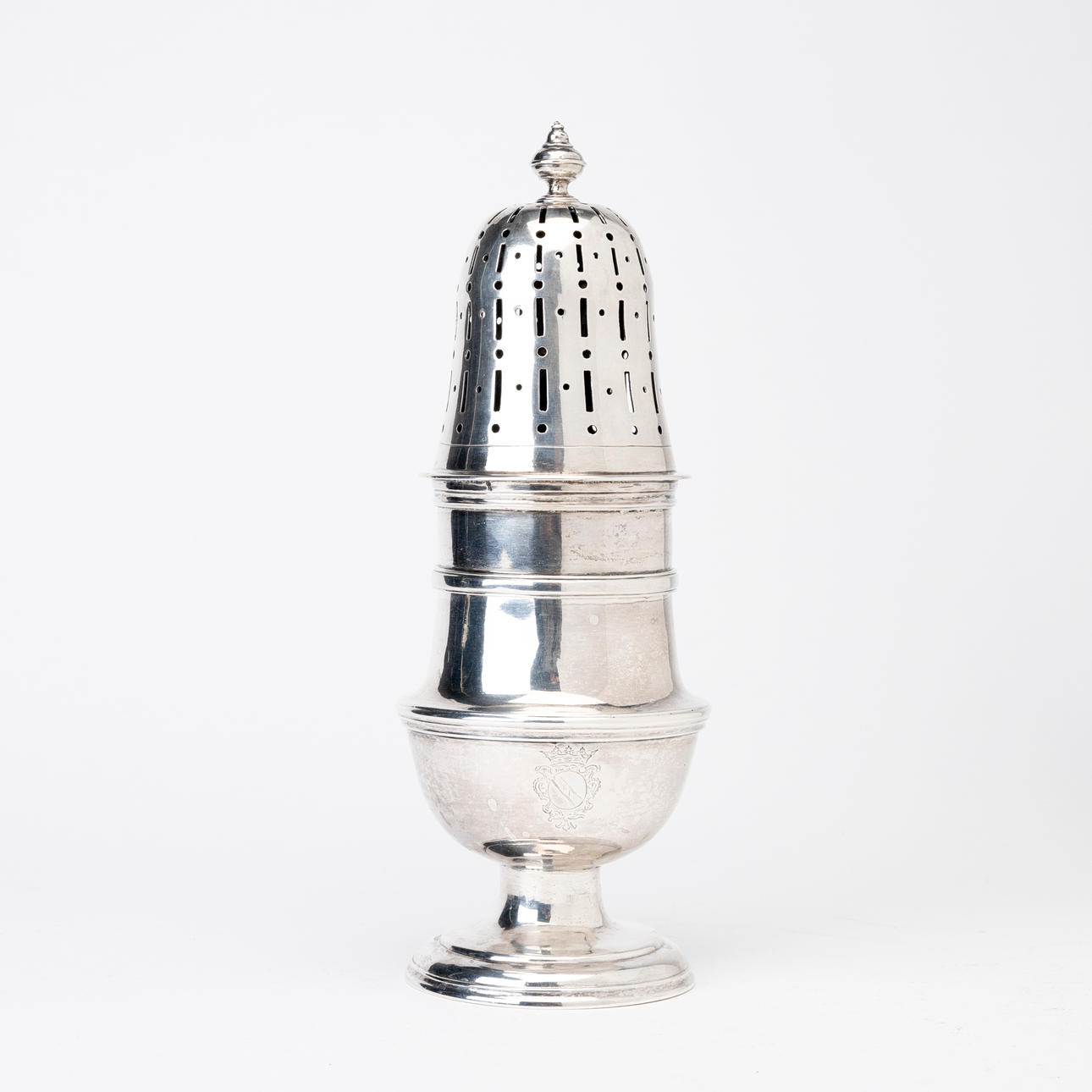 SOCKERRUSKA, silver, oidentifierade stämplar, 1900-tal.