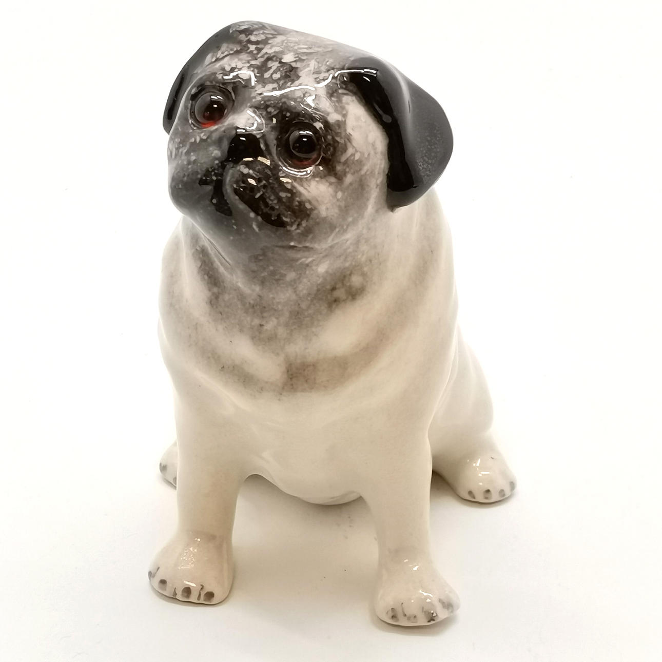 WINSTANLEY MODEL OF A PUG DOG.