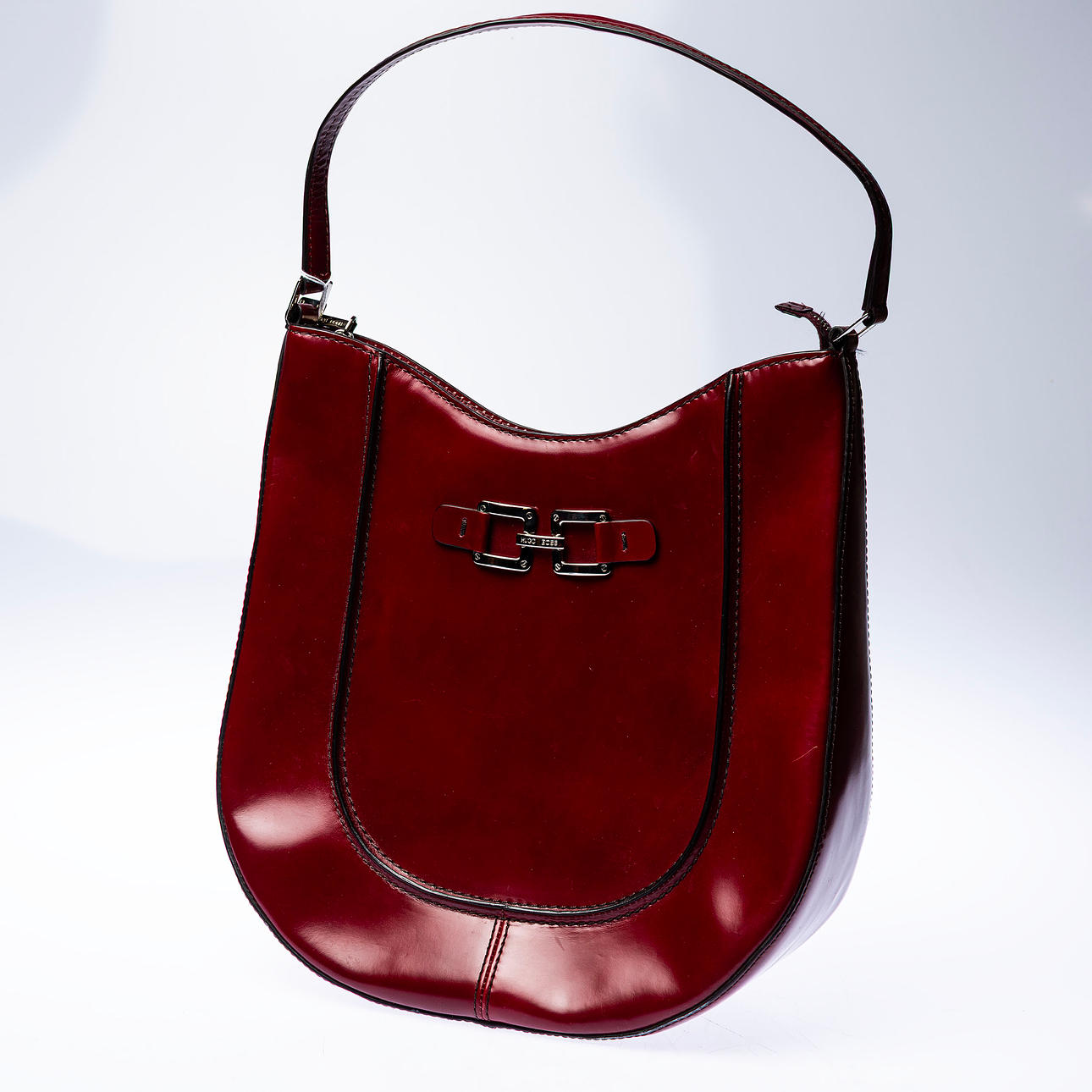 HANDBAG, leather, Hugo Boss.