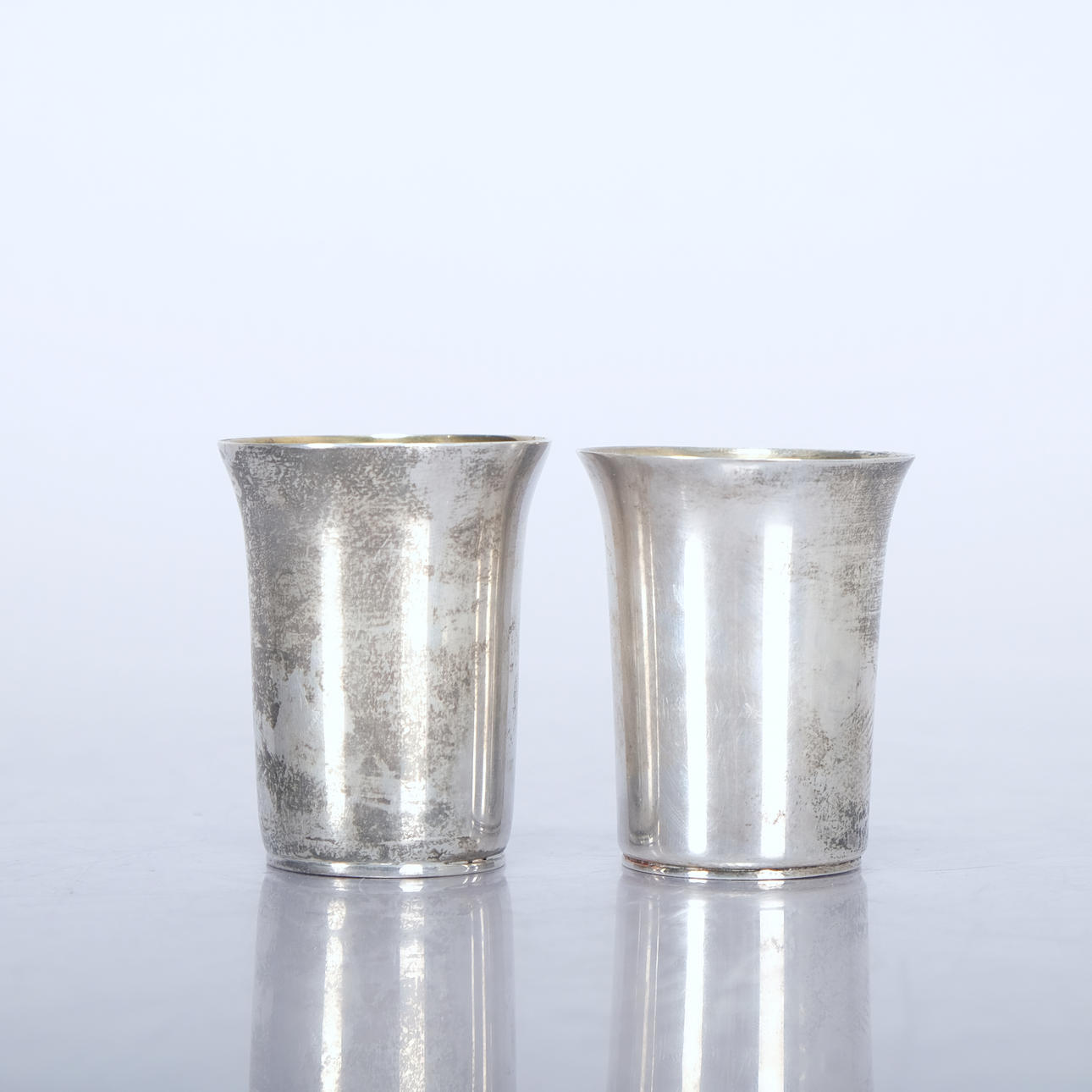 BÄGARE, 2 st, Sterling Silver.