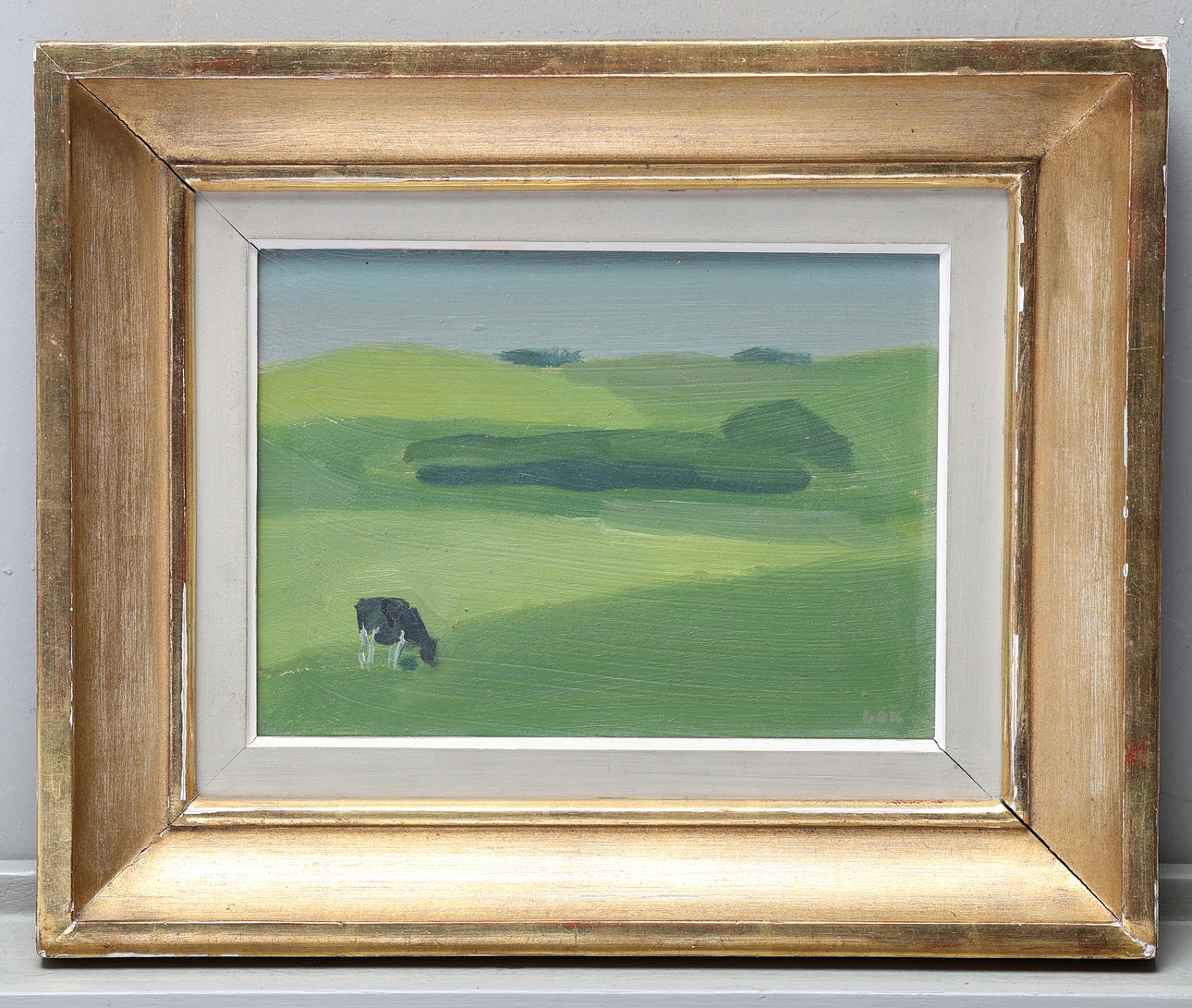 GEORG KÄLLKVIST. Oil on panel, signed.