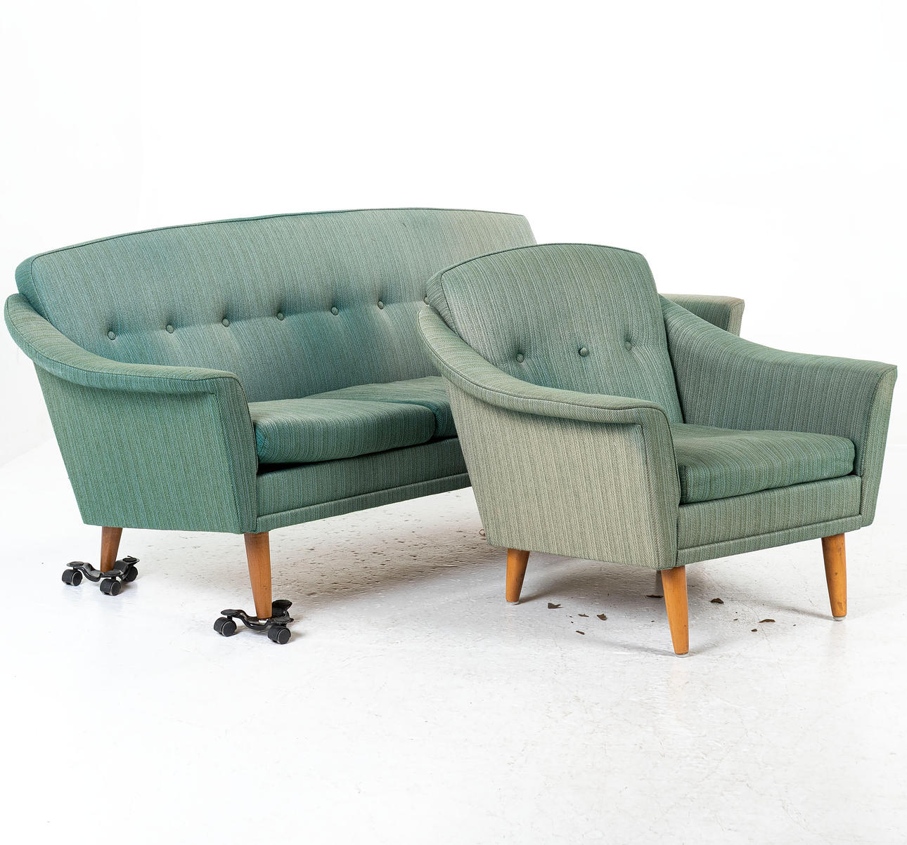 SOFFGRUPP, 2 delar, 1900-talets andra hälft.