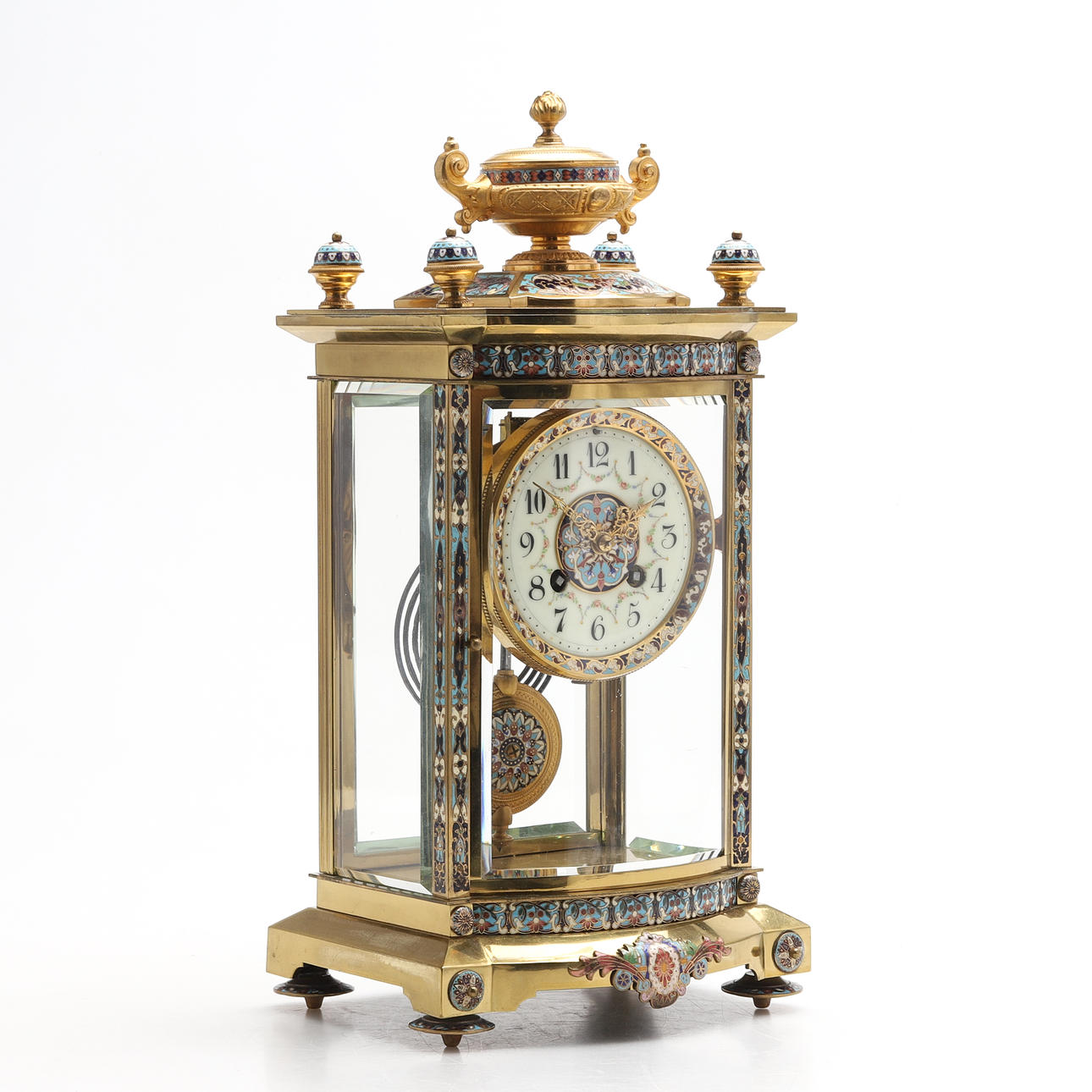 A 20th century French table clock.