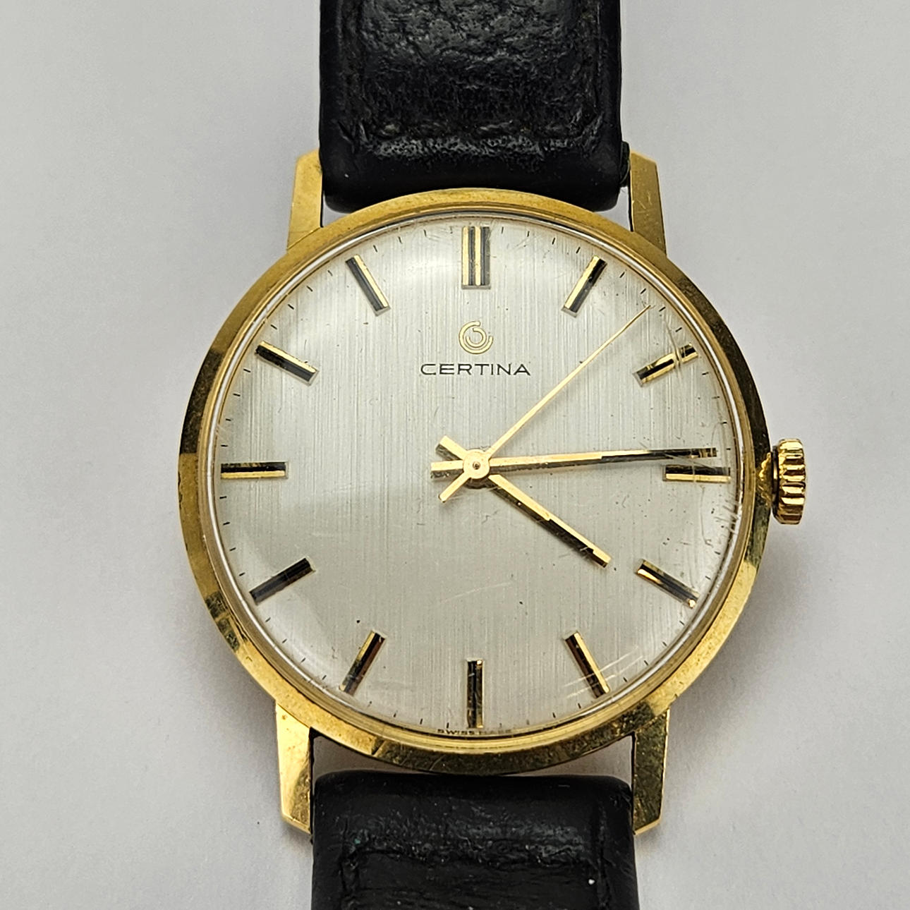 HERRARMBANDSUR, guld, 18K, Certina.