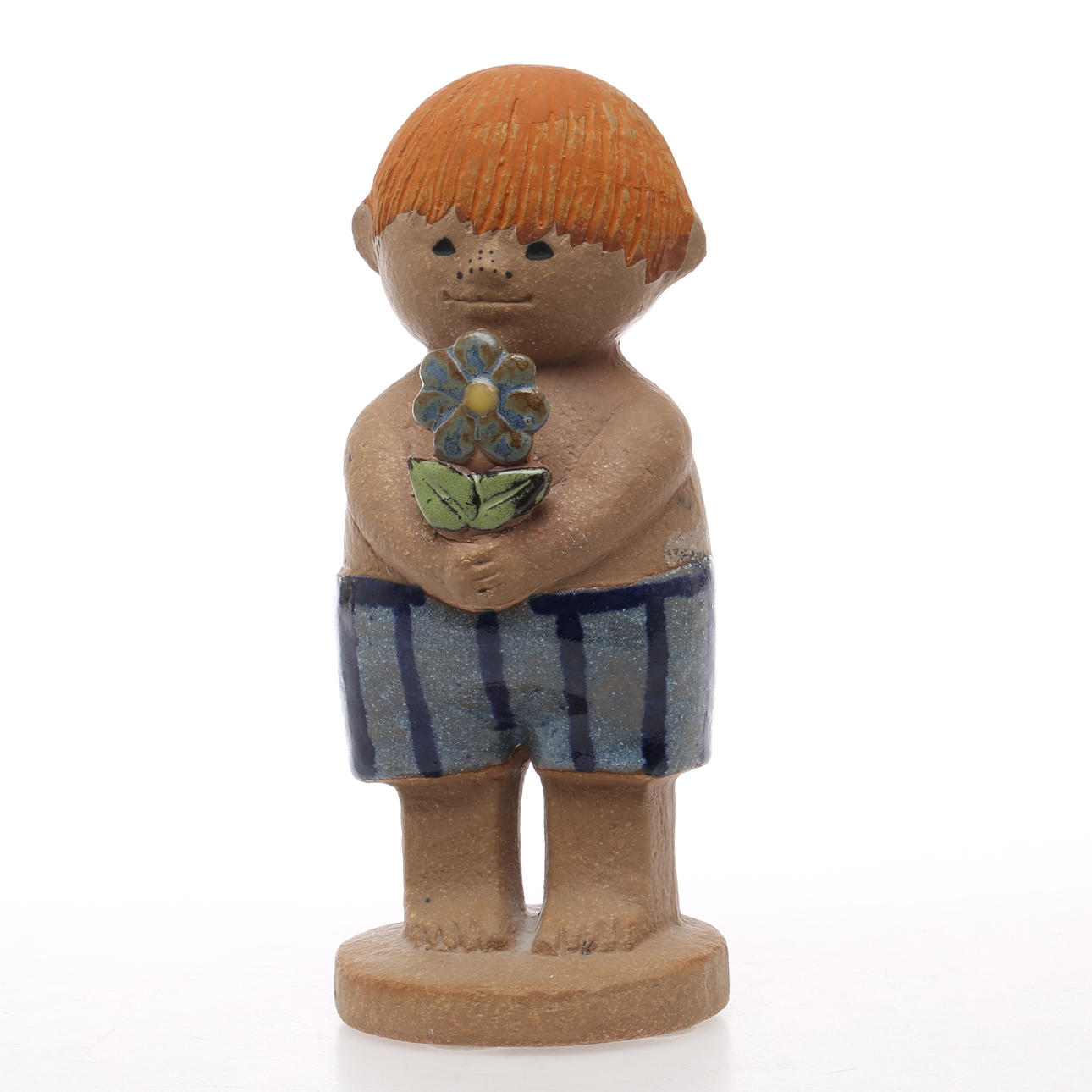 FIGURIN, keramik, "Adam 2", Lisa Larson.