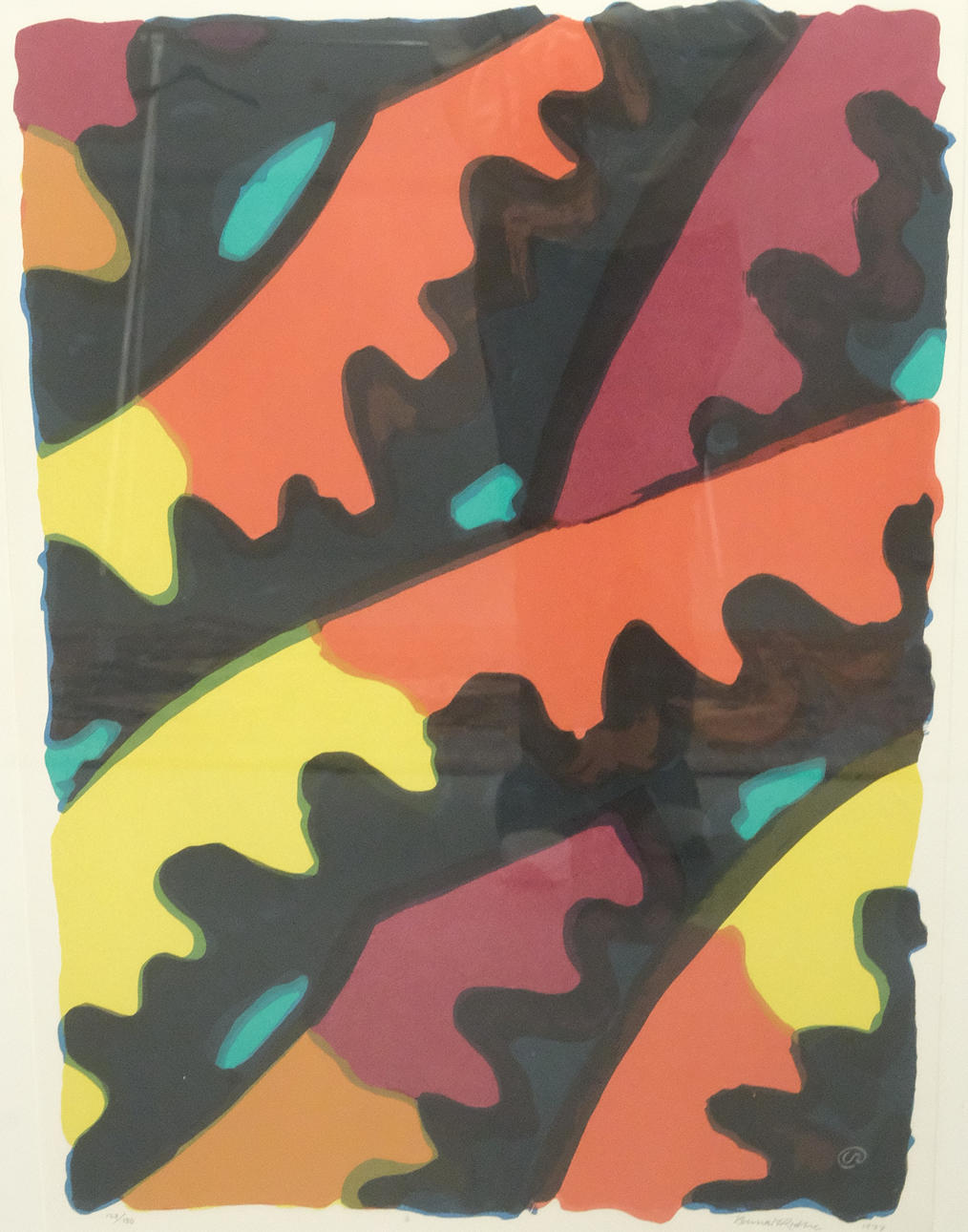 LENNART RODHE. LITHOGRAPH.