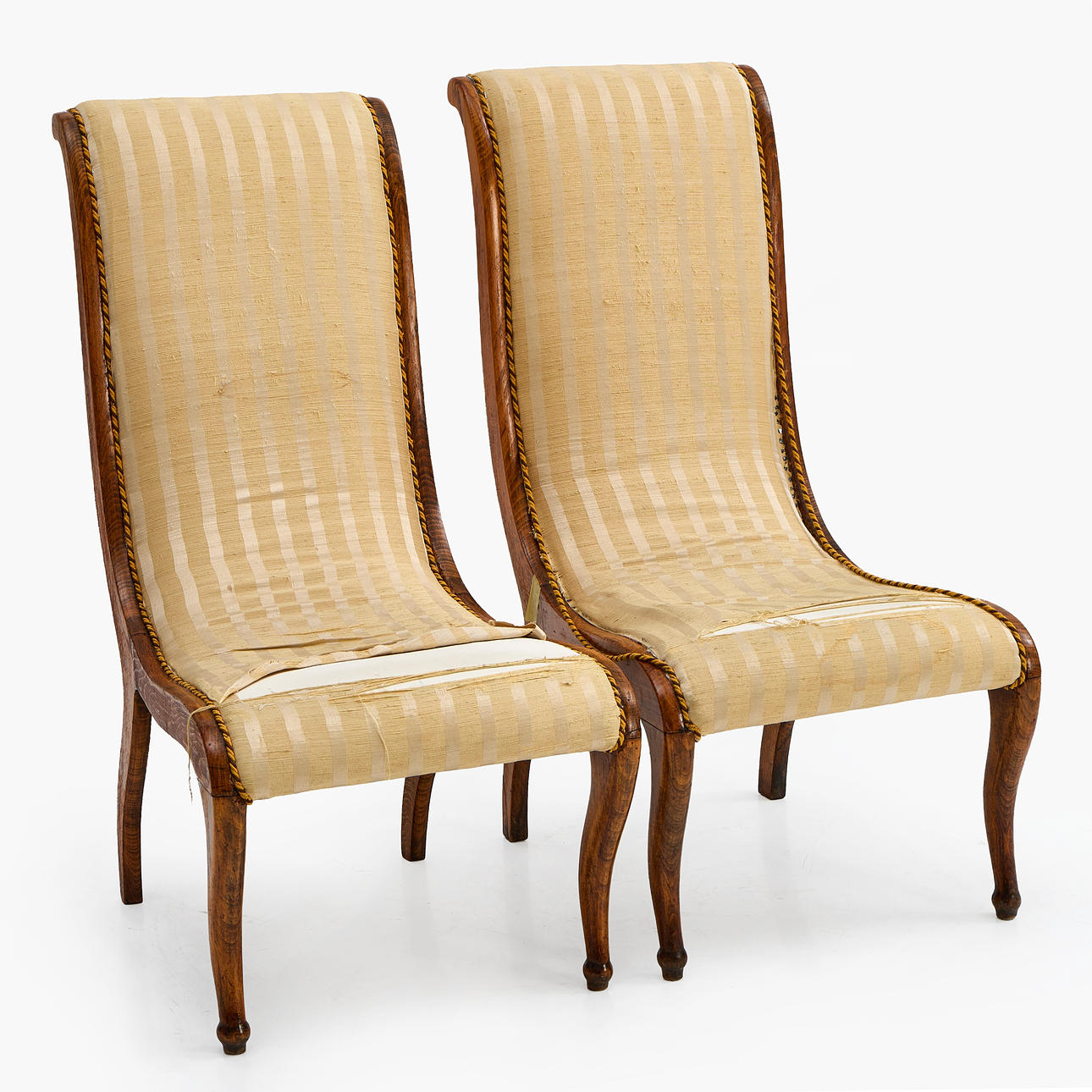 SVANSTOLAR, ett par, 1900.