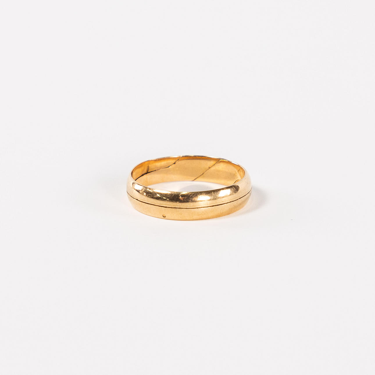 RING, 14k gold, size 19,75, 4,4 grams.