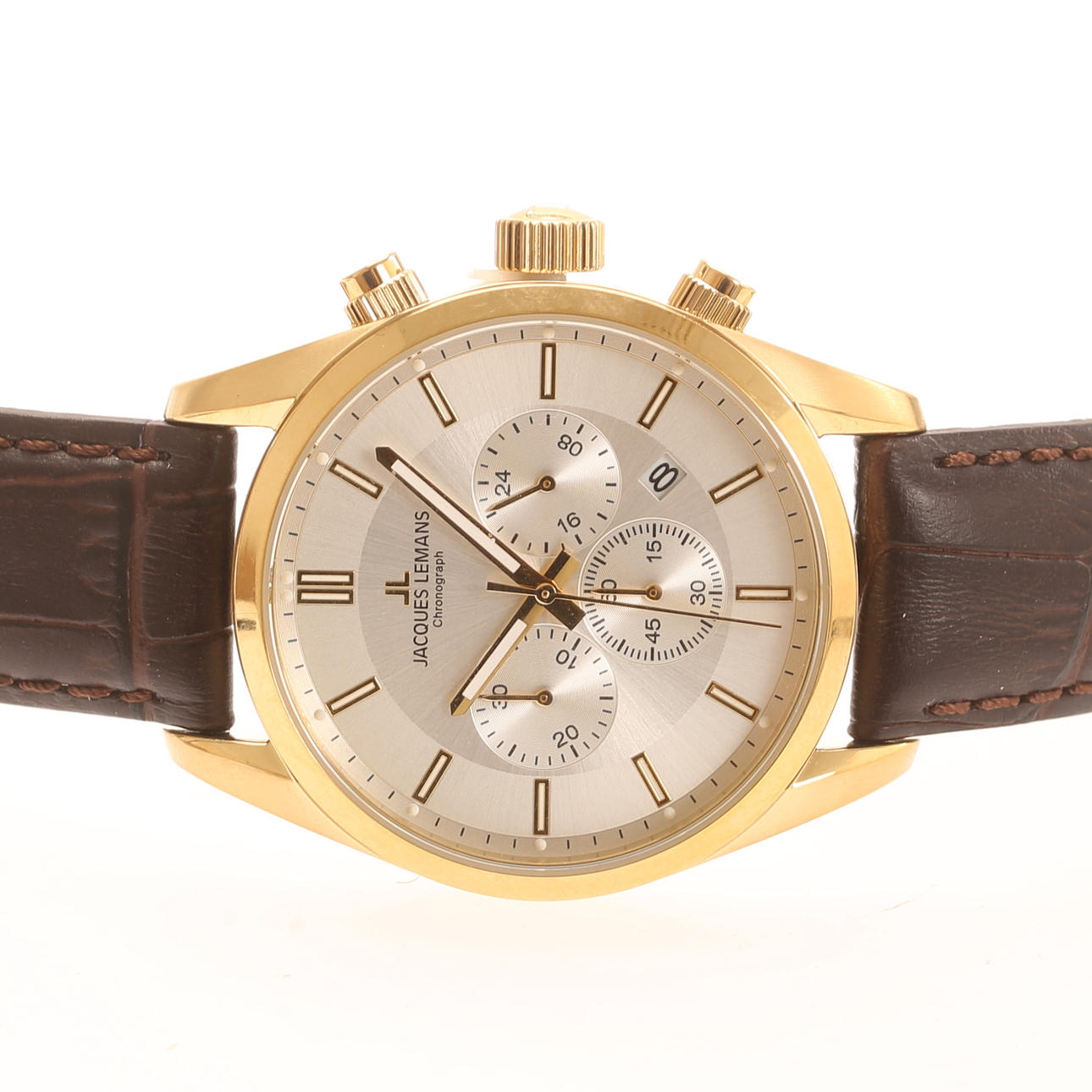 HERRARMBANDSUR, stål, chronograph, quarts, nutida.