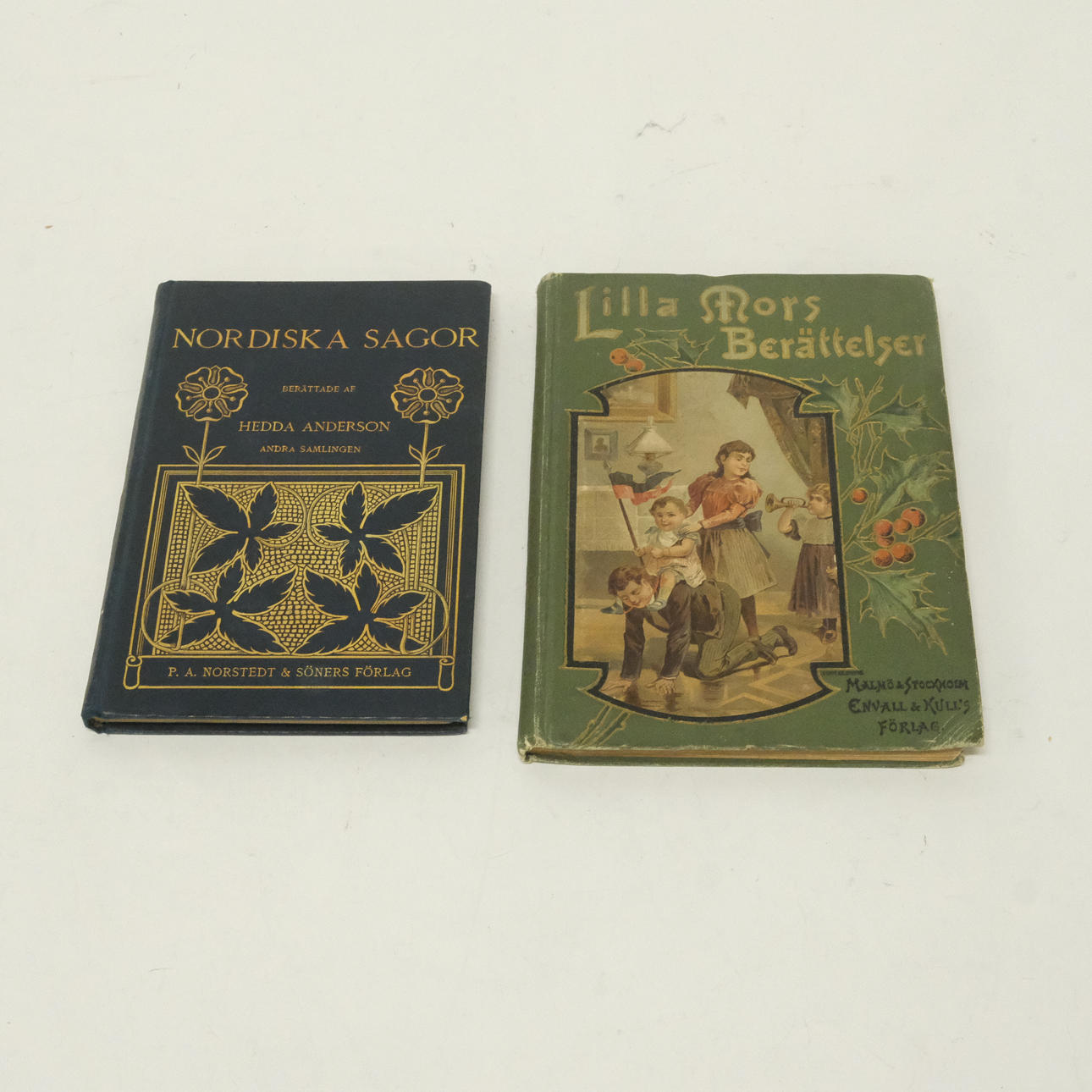 TVÅ BÖCKER, SAGOR, 1800-TAL.