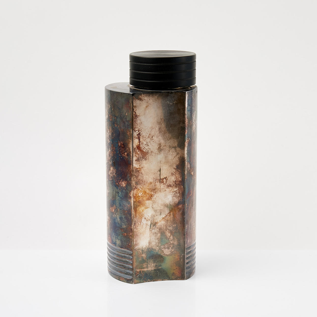 FOLKE ARSTROM. Shaker, nickel silver, bakelite cover.