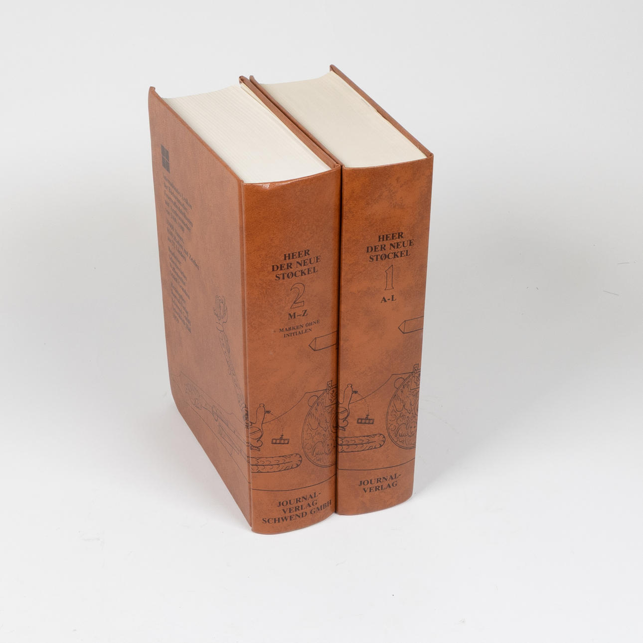 Böcker, 2 volymer, "Der Neue Støckel", Eugene Heer, 1978-79.