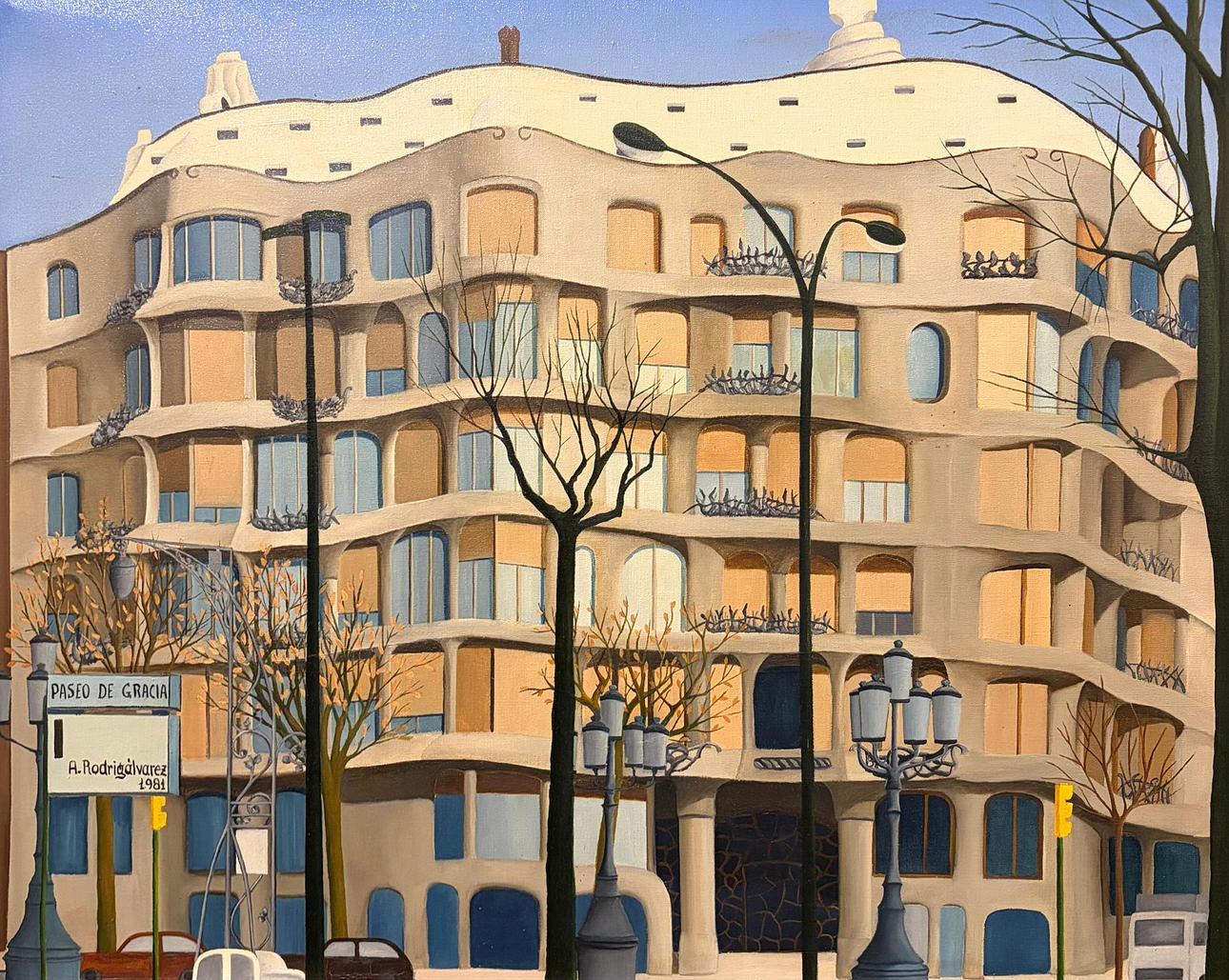 A. ROGRIGÁLVAREZ. “La Pedrera”.