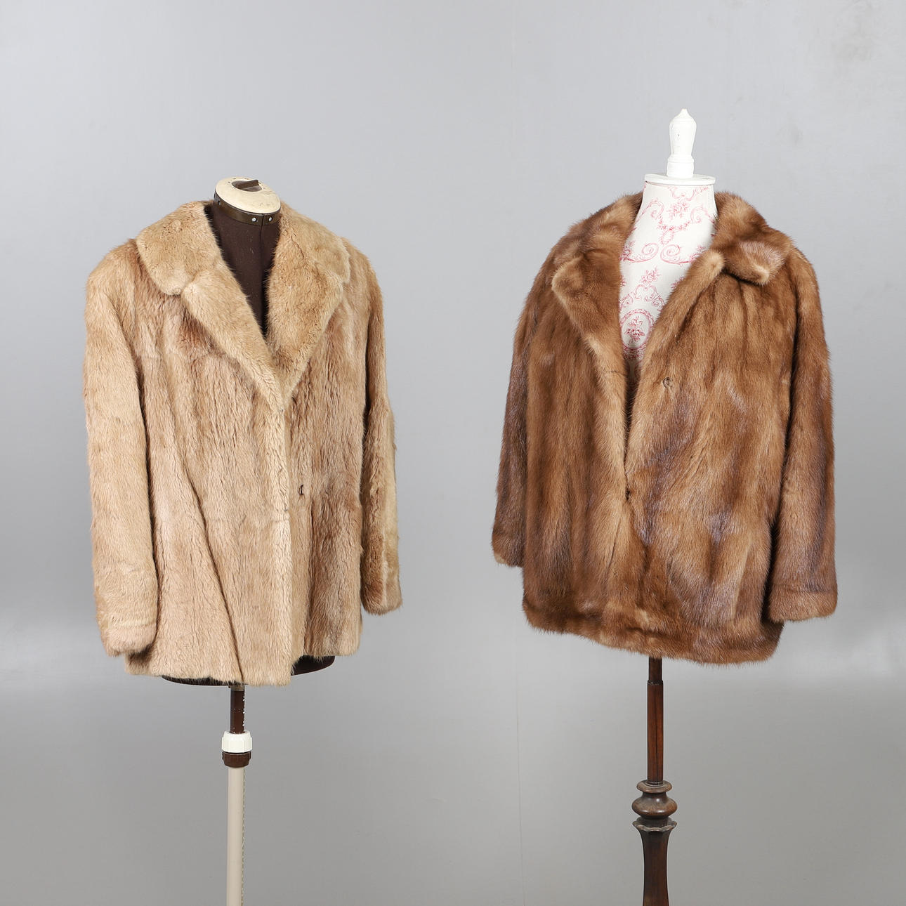 TWO FUR COATS.