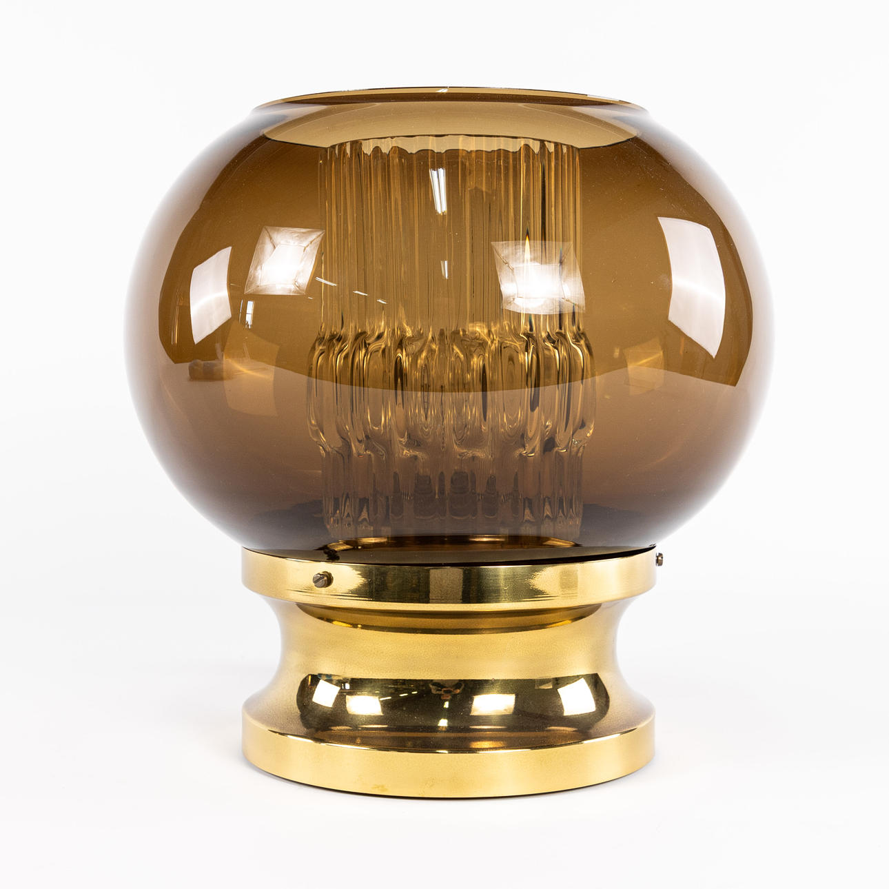 CARL FAGERLUND, table lamp, Bubblan, Orrefors.