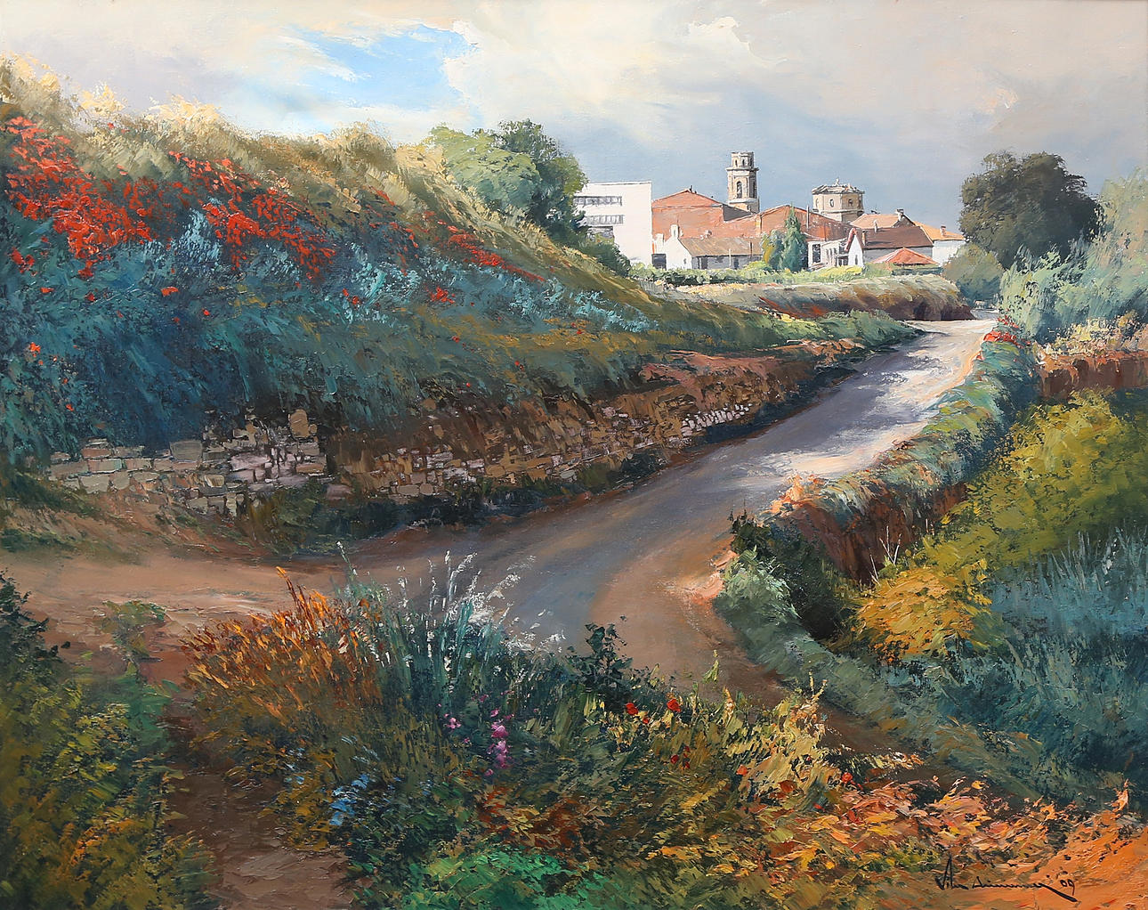 AFTER JOAN VILA ARIMANY. Rural view.