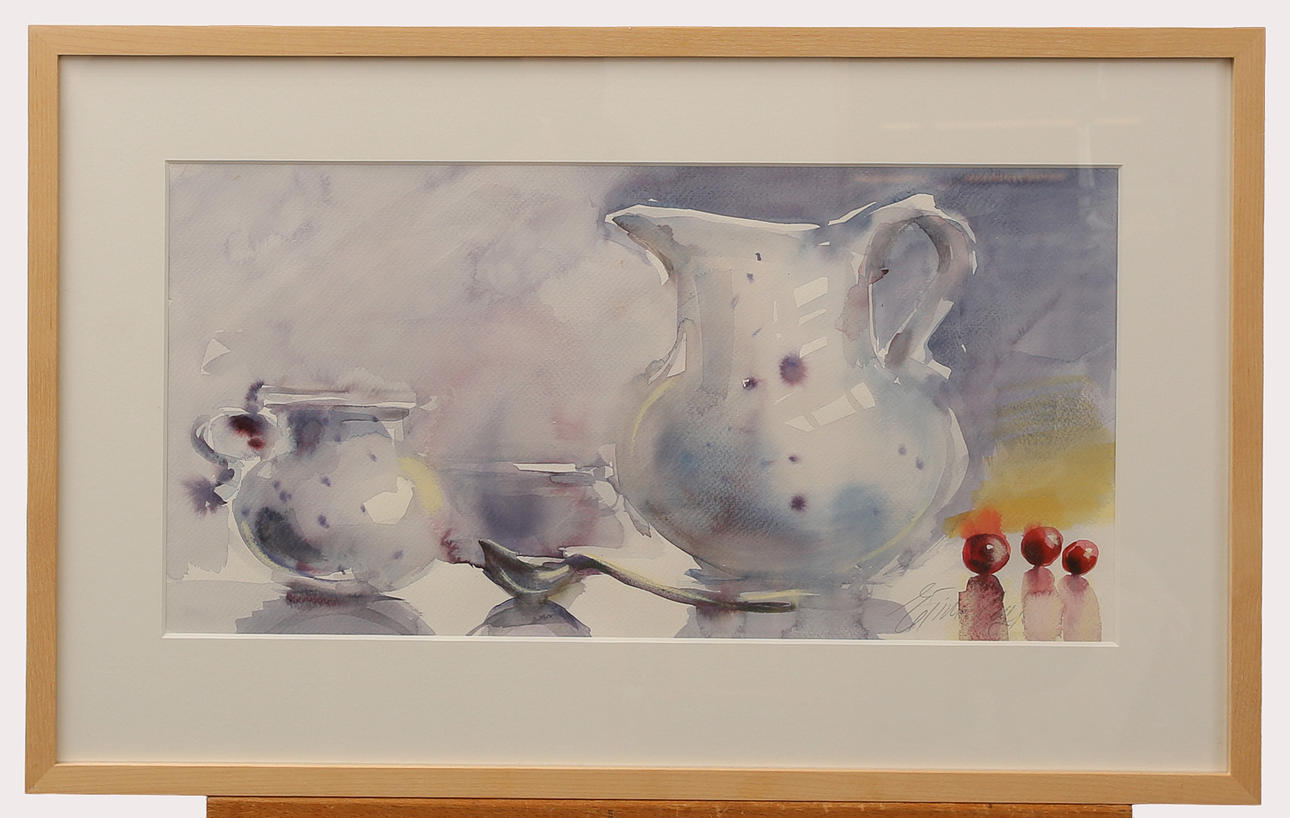 LARS EJE LARSSON. Watercolour, signed Lars Eje Larsson.