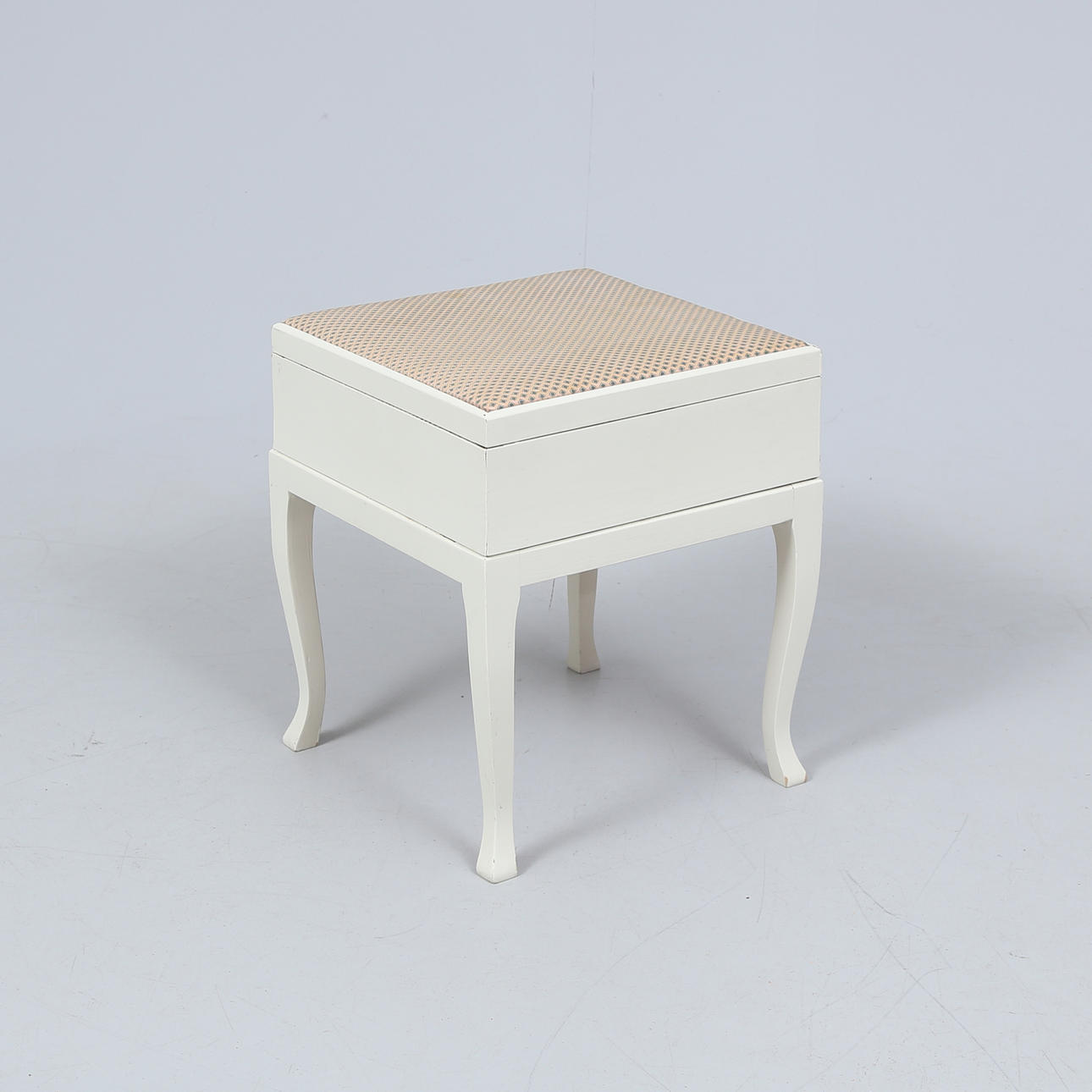 A painted stool, 1930s/40s.