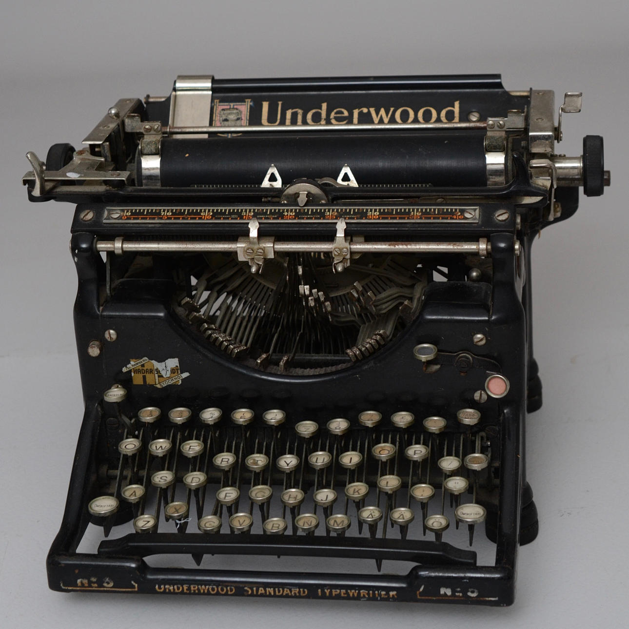 SKRIVMASKIN, Underwood No:5.