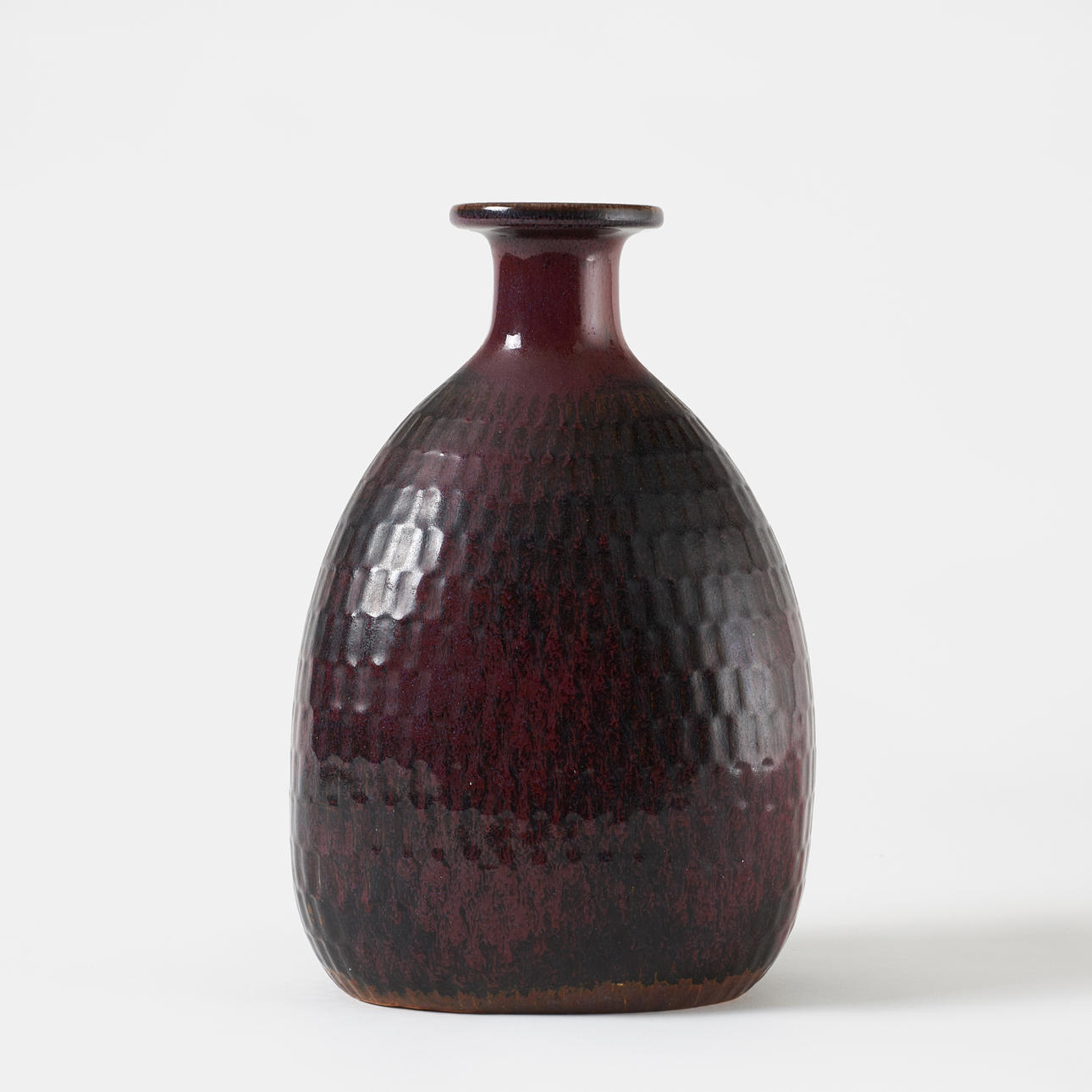 STIG LINDBERG. Vase, Gustavsbergs studio, stoneware.