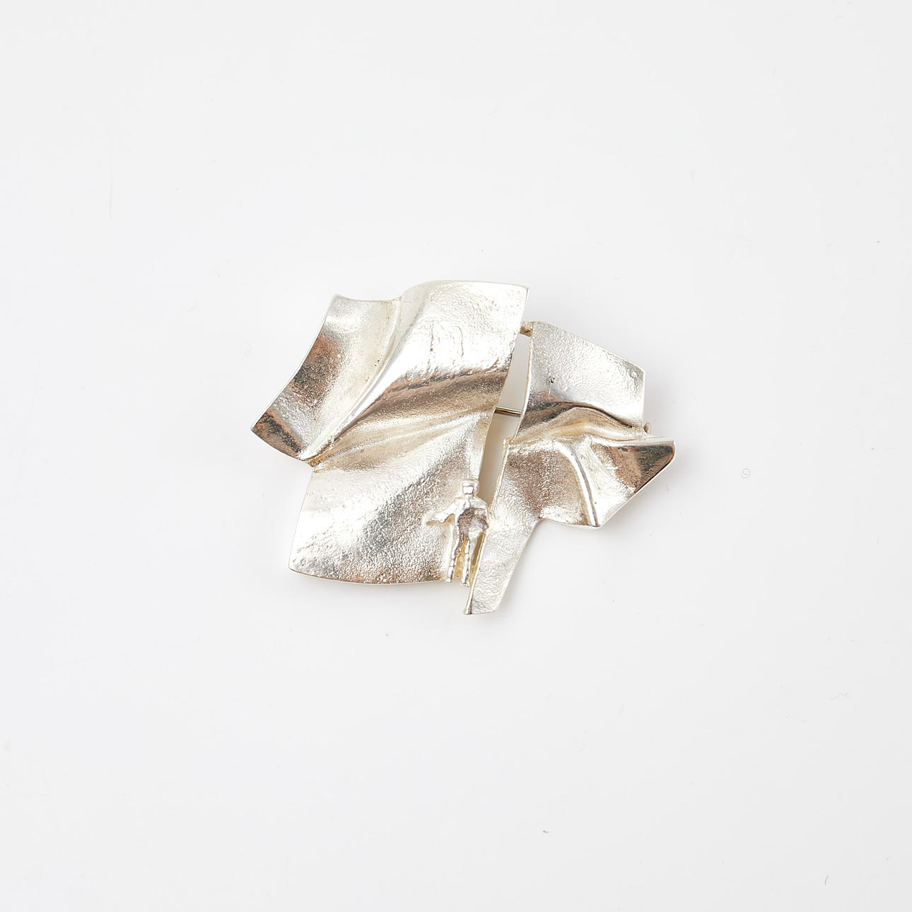 BJÖRN WECKSTRÖM. Sterling silver brooch.