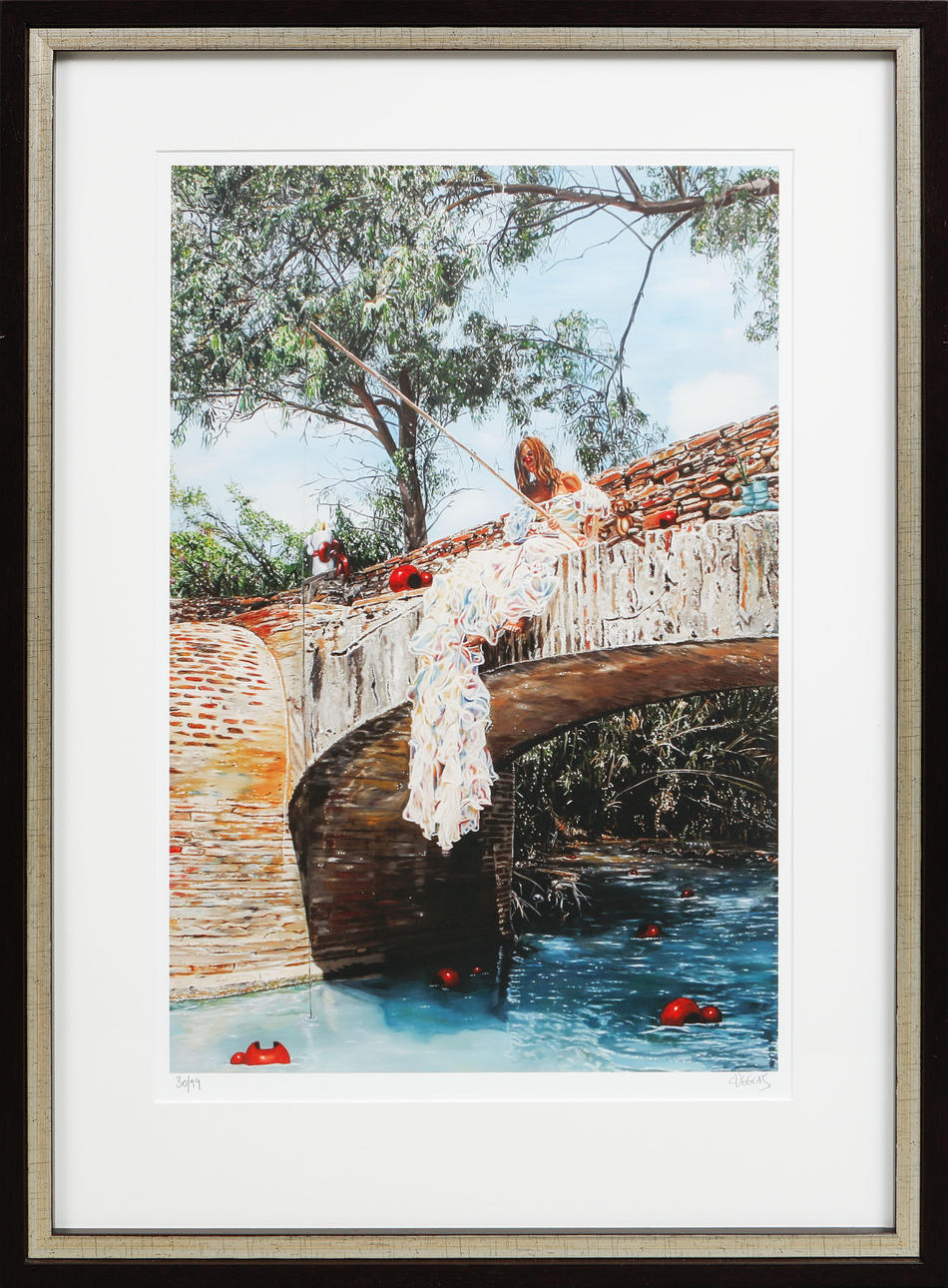 CAROLINE AF UGGLAS. Giclee print, signed and numbered 30/99.