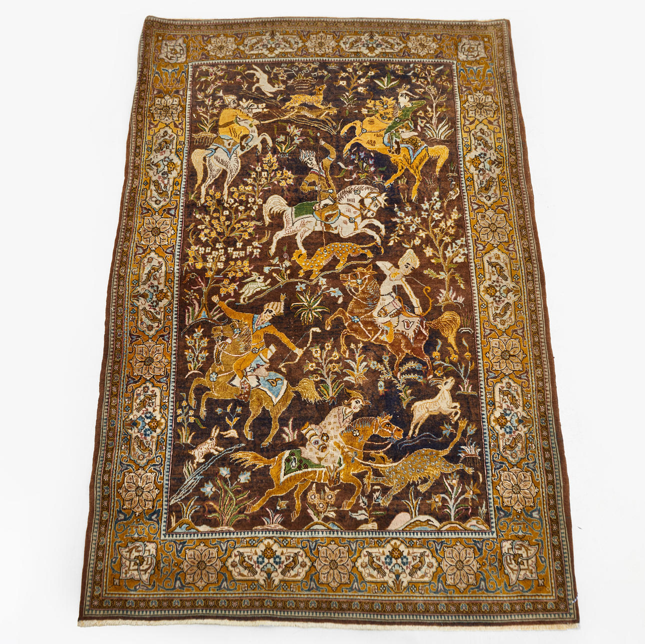 ORIENTMATTA, old/semiantik figura ca 214x136cm.