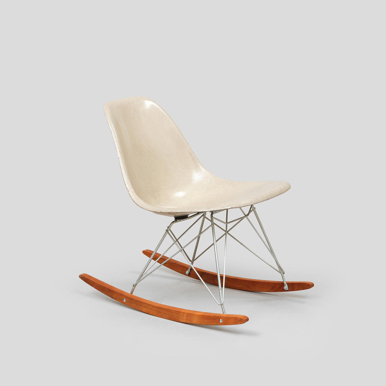RAY & CHARLES EAMES. Rocking chair for Herman Miller.