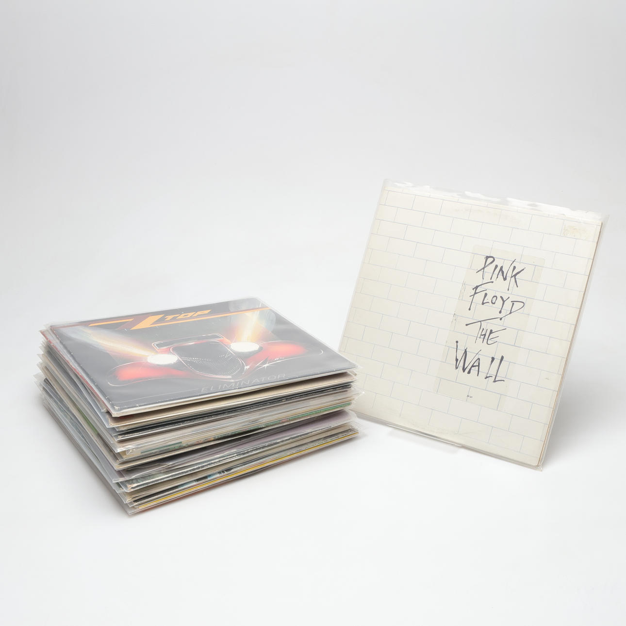 VINYL, LPs, mostly rock.