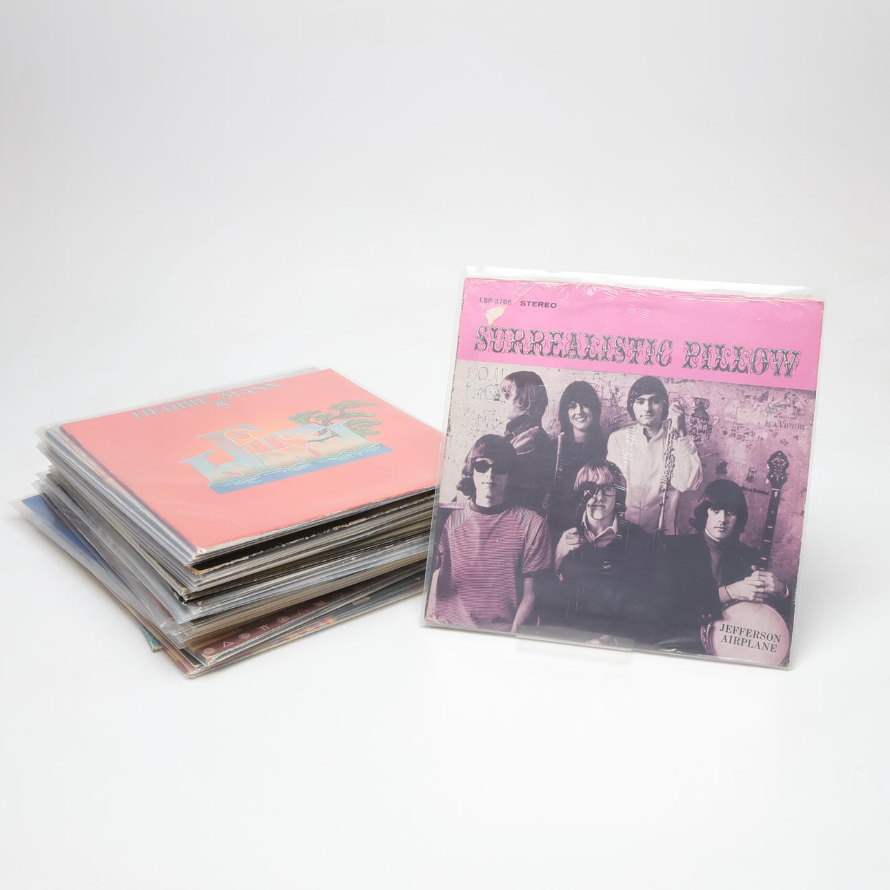 VINYL, LPs, mostly rock.