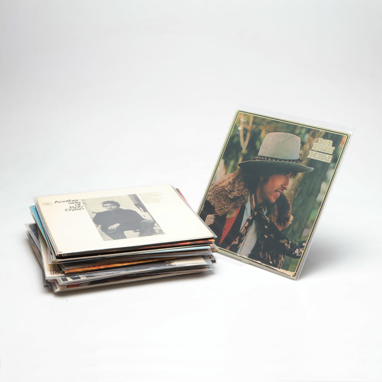 VINYL, LP records/Maxi singles, 23 pcs, Bob Dylan.