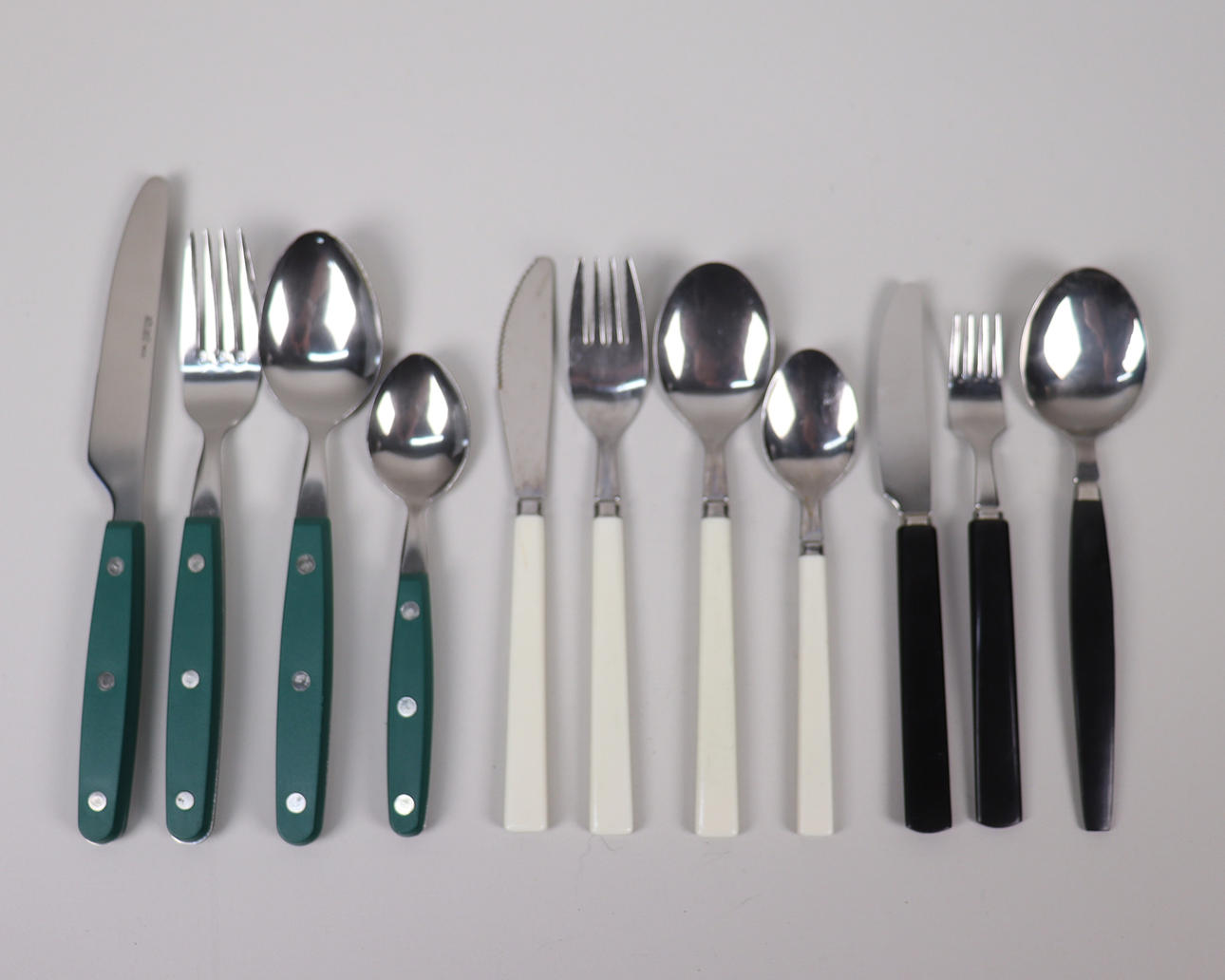 BESTICK, tre set, 63 delar.