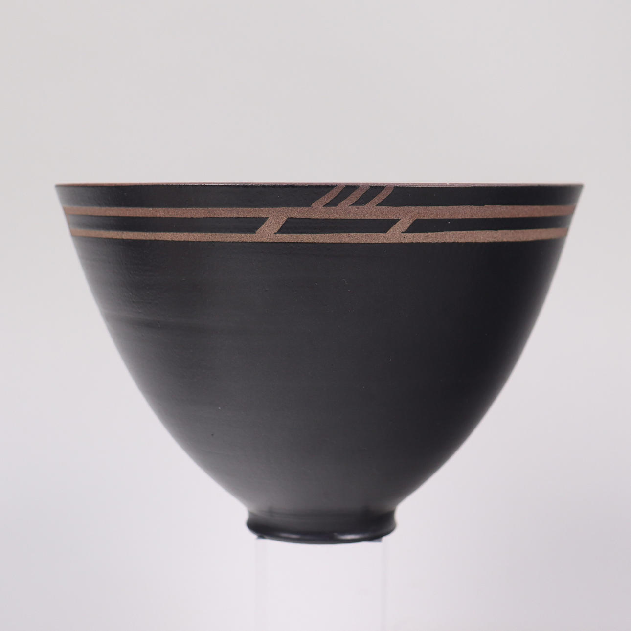 ANN-SOFIE GELFIUS. bowl, own workshop, glazed stoneware.