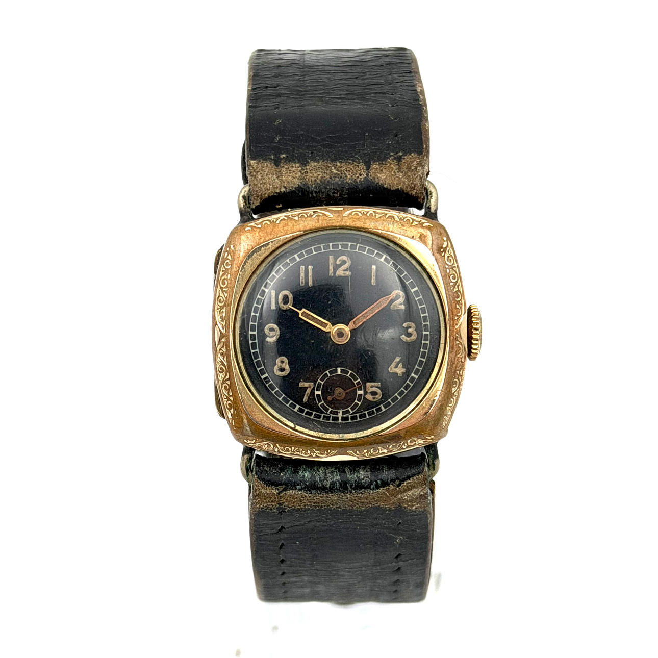 WRISTWATCH, 1920's, manual, subsecond.