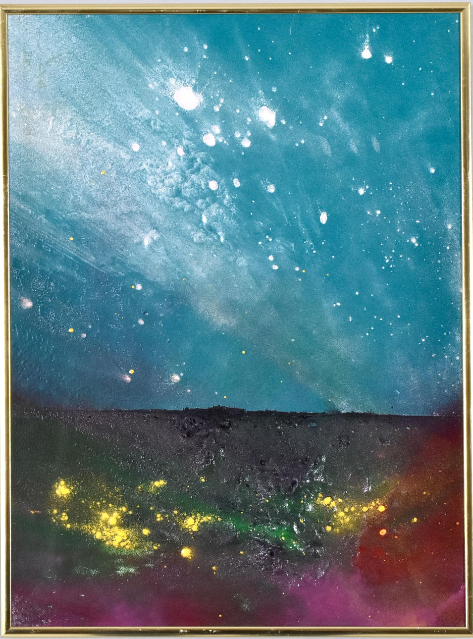 ALF STRIDFELDT. Enamel painting.