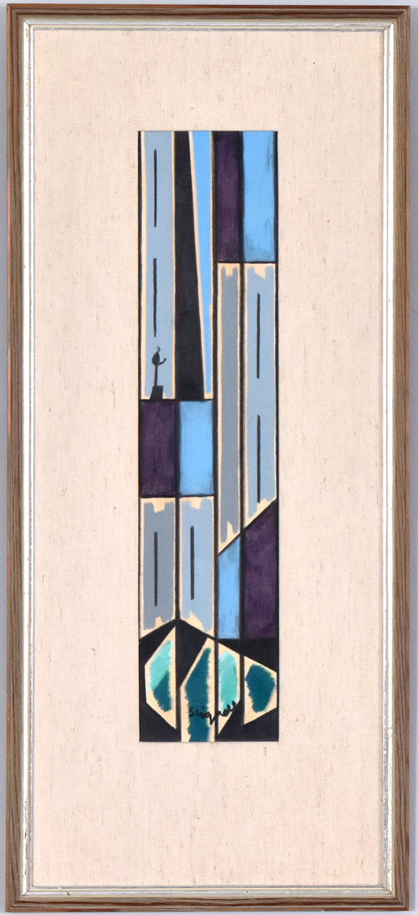 OIDENTIFIERAD KONSTNÄR. Mixed media.