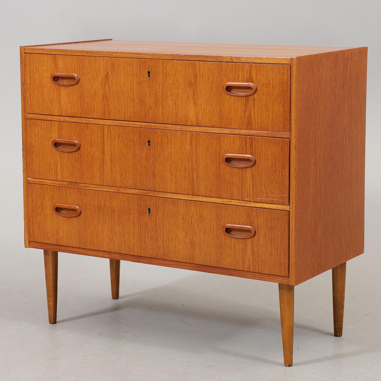 BYRÅ, teak, 1960-tal.