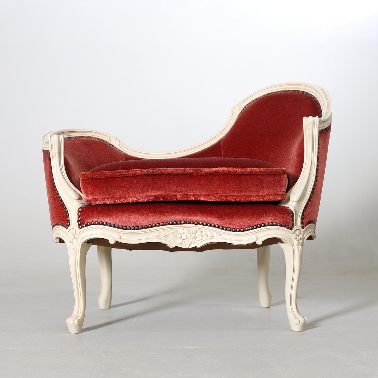 A canapé, small/child model, Rococo style, 20th century.