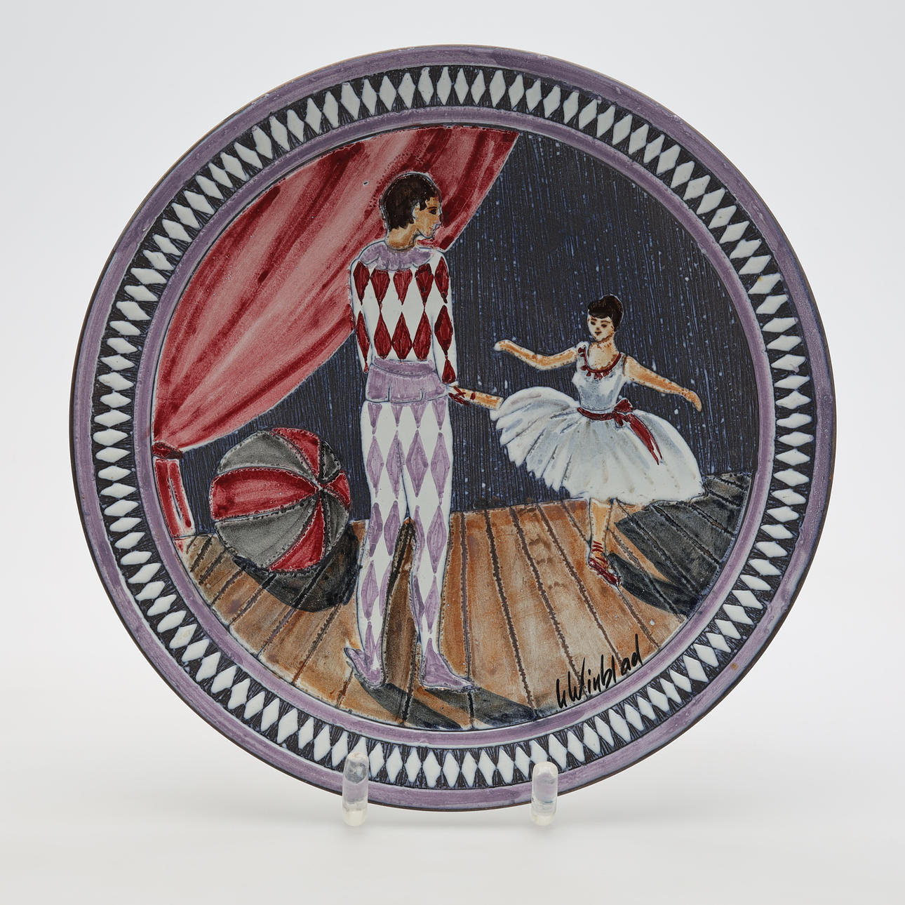 ULLA WINBLAD. FAT, Alingsås ceramics.