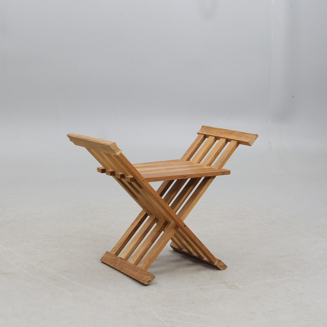 PALLET, foldable, teak.