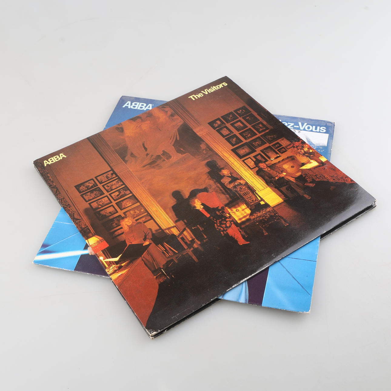 VINYL RECORDS, 3 pieces, ABBA.