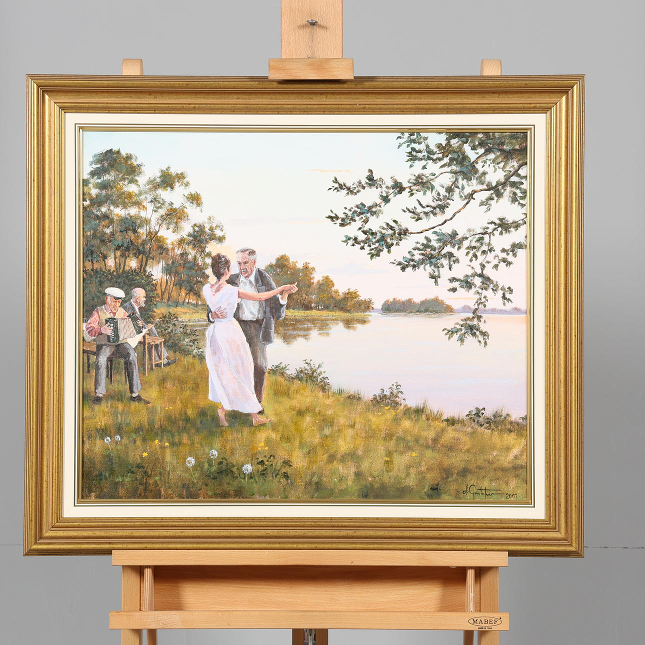 ANDERS GUSTAFSSON. OIL ON CANVAS, signed and dated 2003.