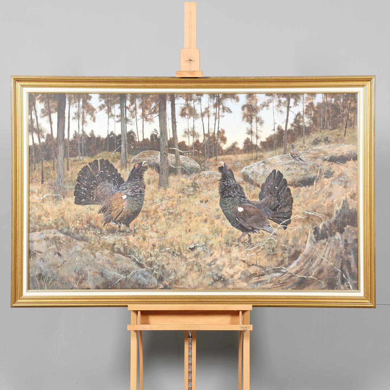 ANDERS GUSTAFSSON. OIL ON CANVAS, Signed and dated 2003.